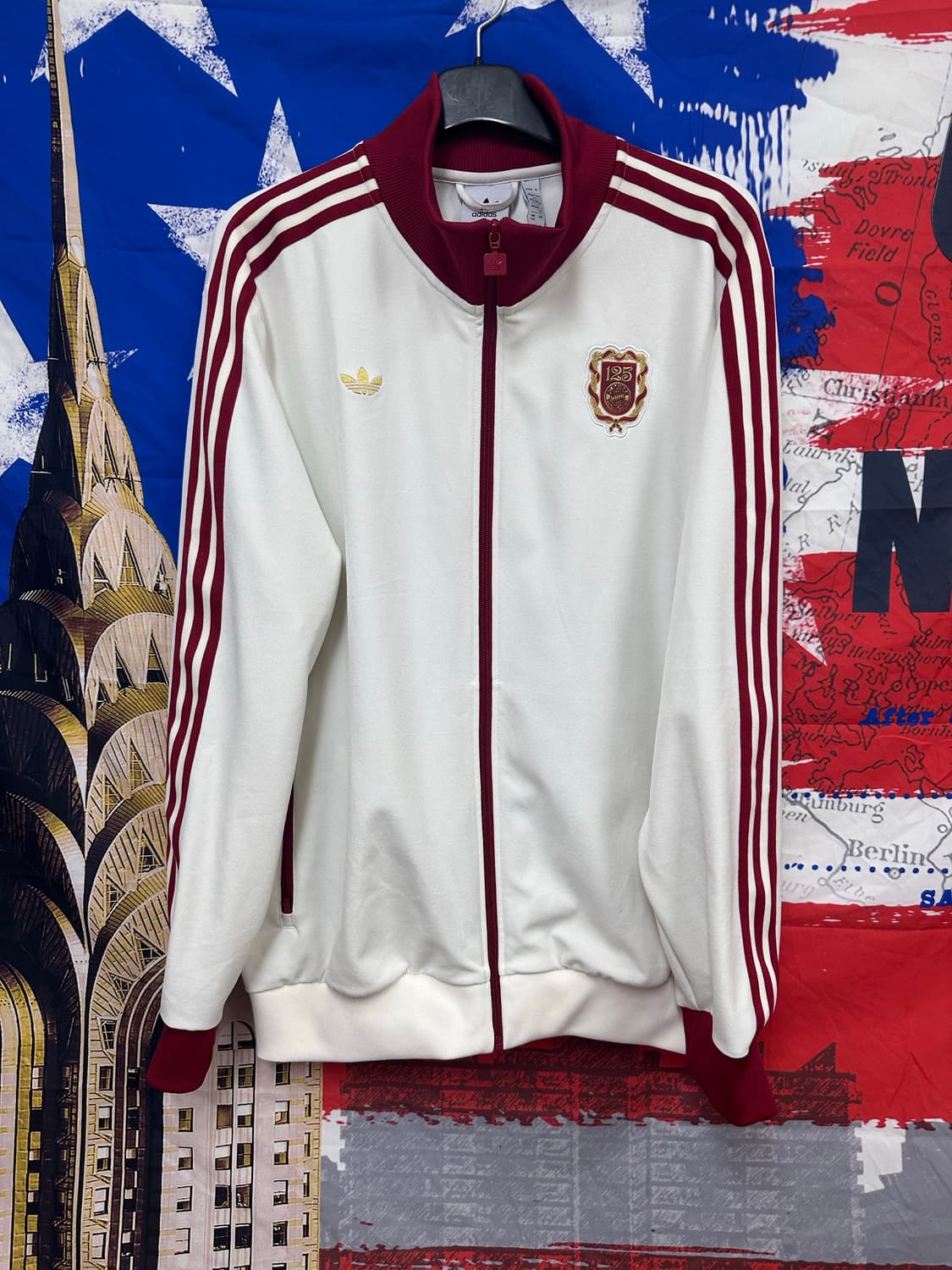 새상품급 아디다스 레어급 125주년  트랙탑 져지 4XL120 상품이미지1