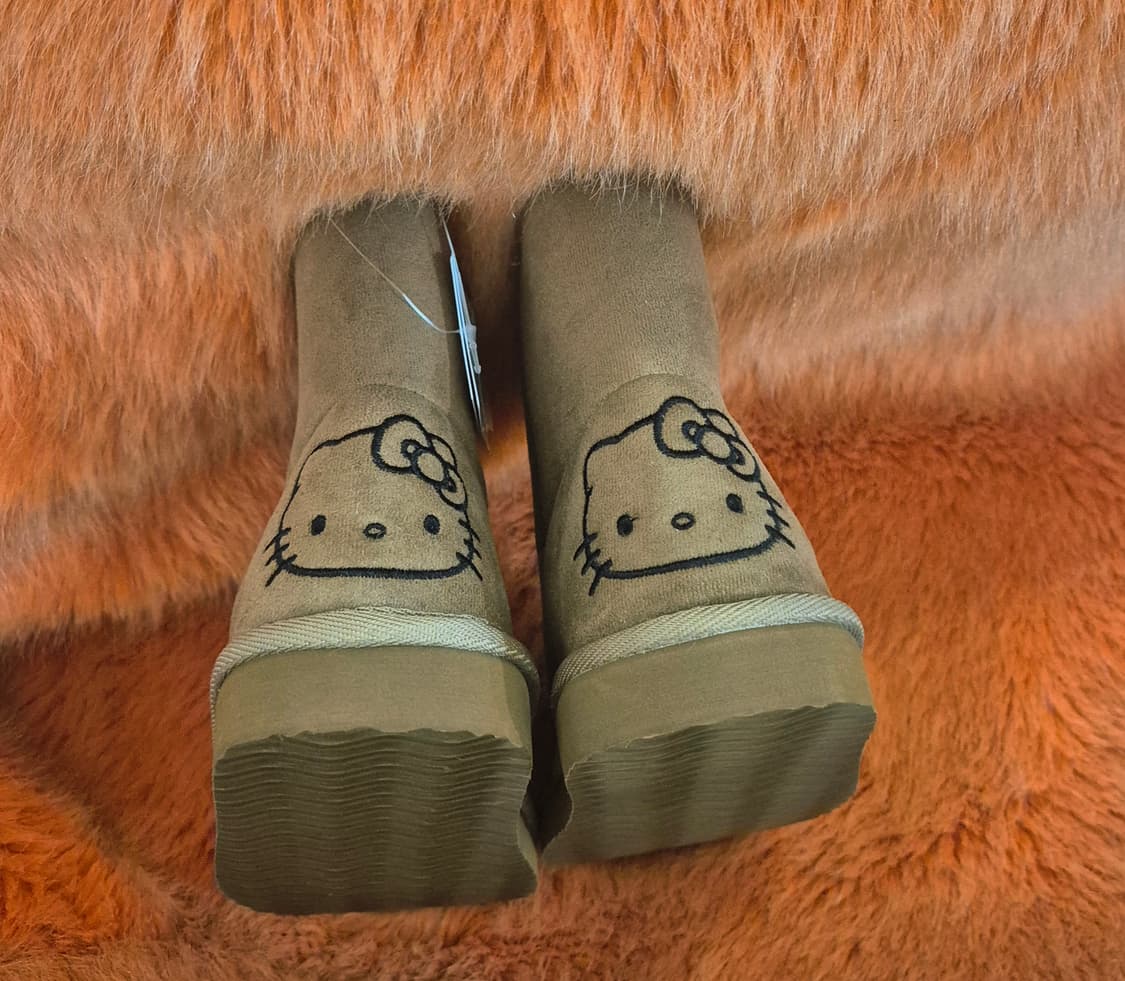 일본 Hello kitty 헬로키티방한부츠 털부츠 L(240-245) 상품이미지6