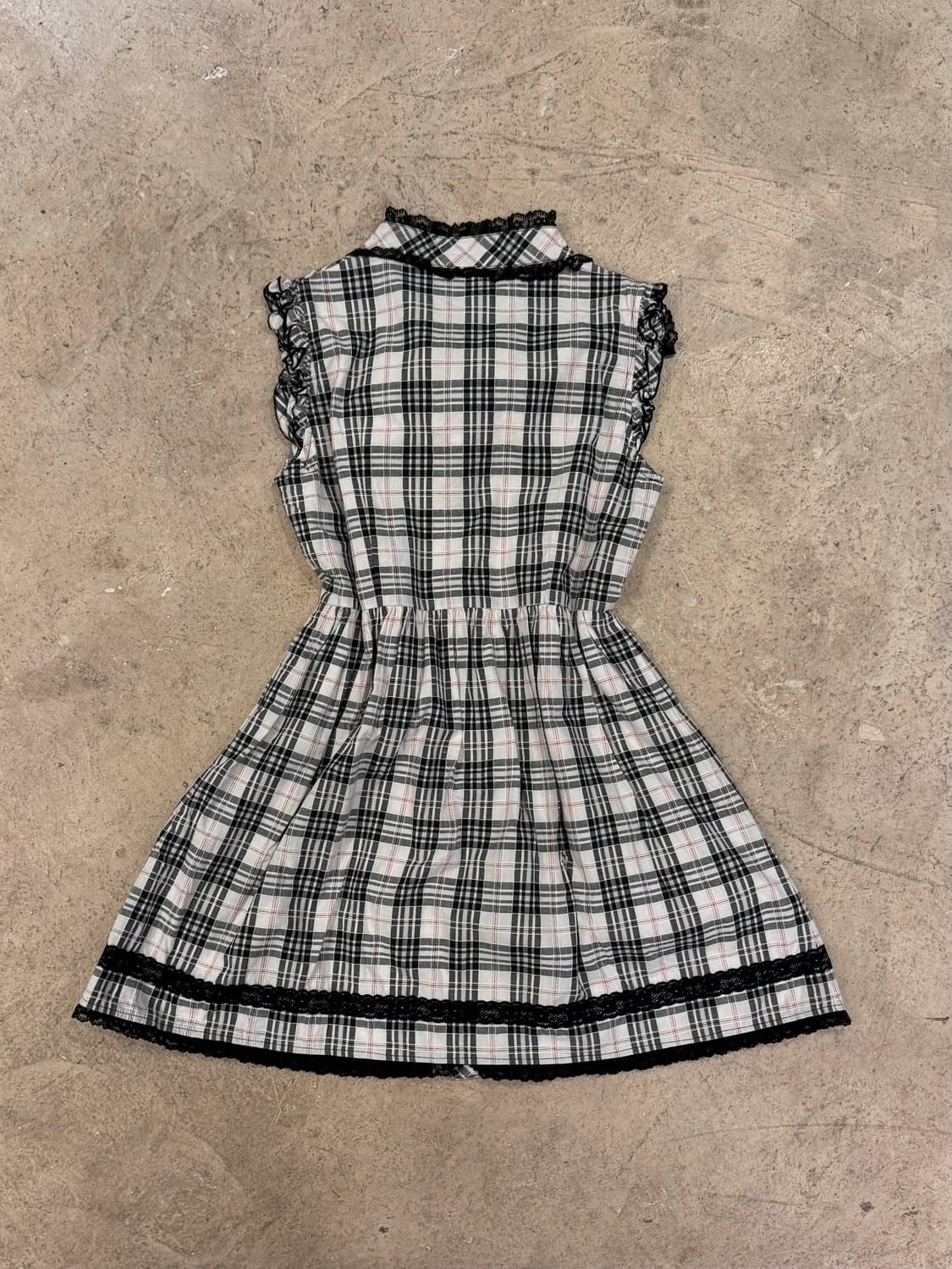 TRALALA 체크 원피스 상품이미지4