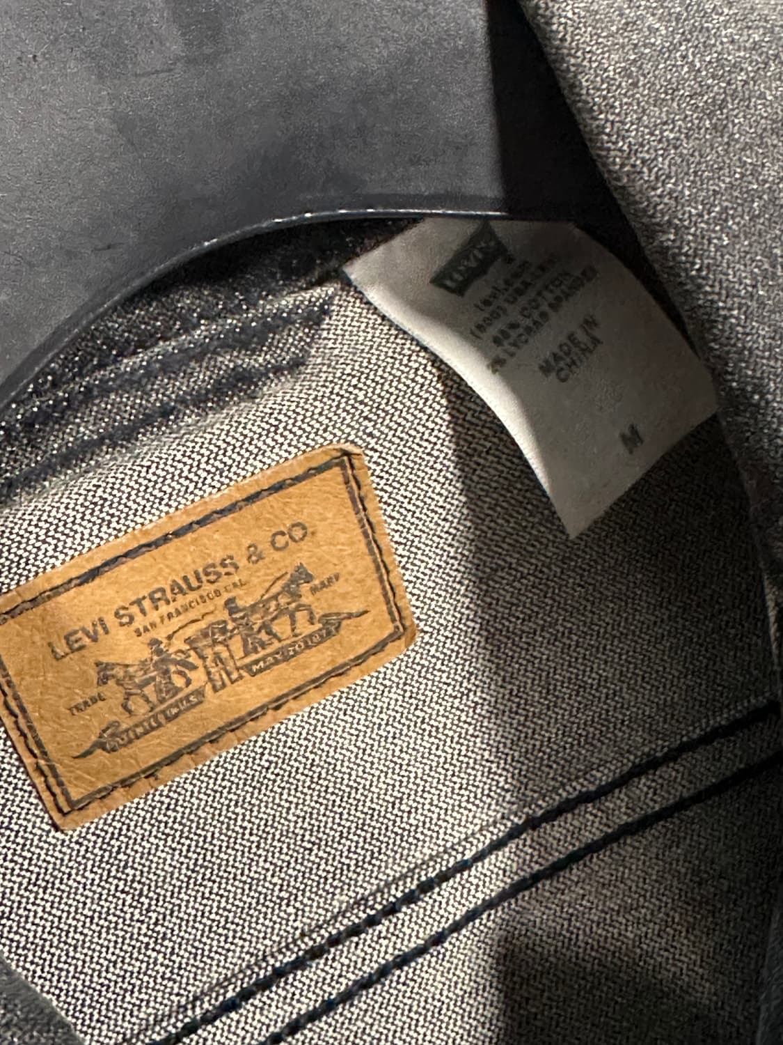 리바이스 흑청 트러커 처분 상품이미지4