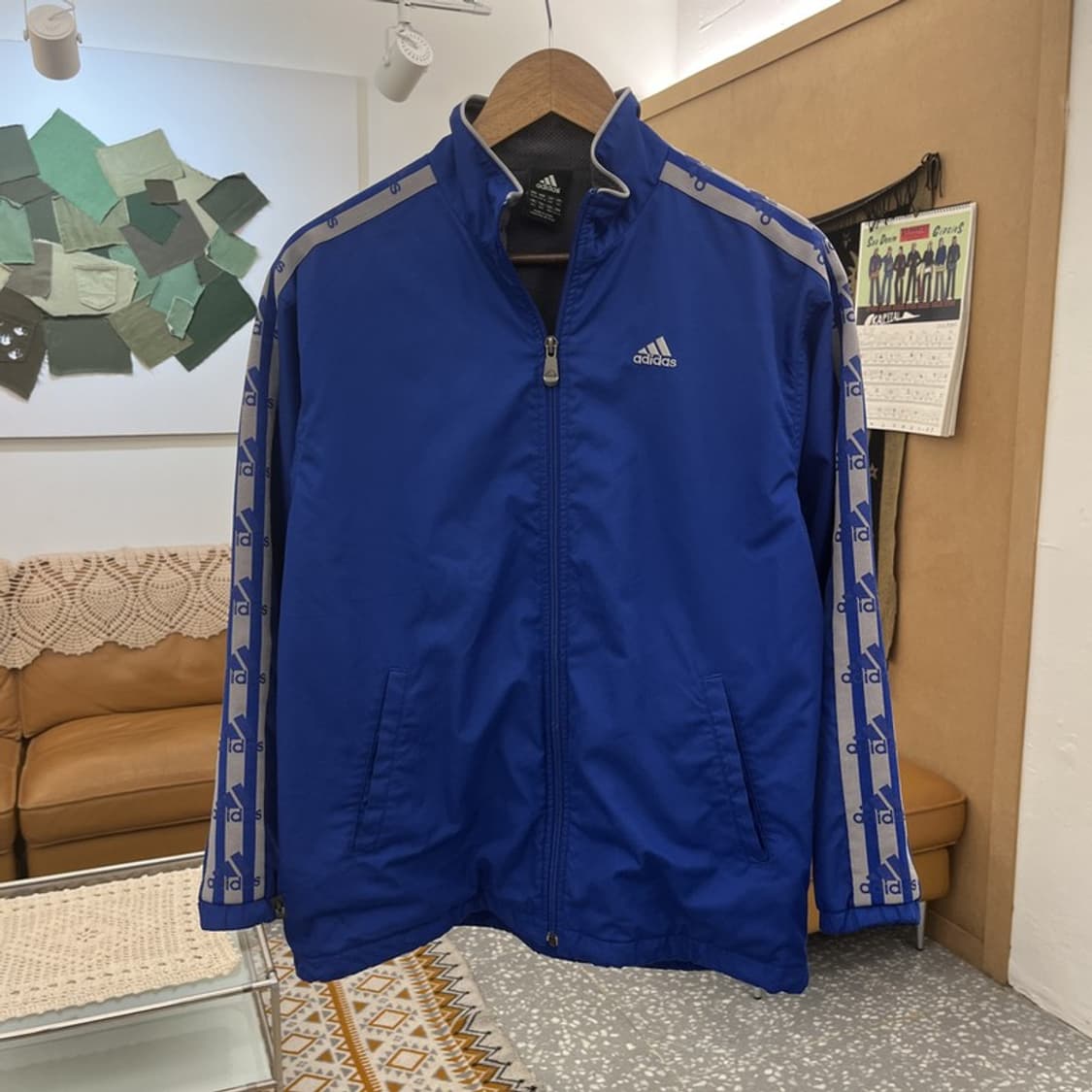 아디다스 올드스쿨 키치 사이드라인 바람막이 자켓 100 C10852 상품이미지3