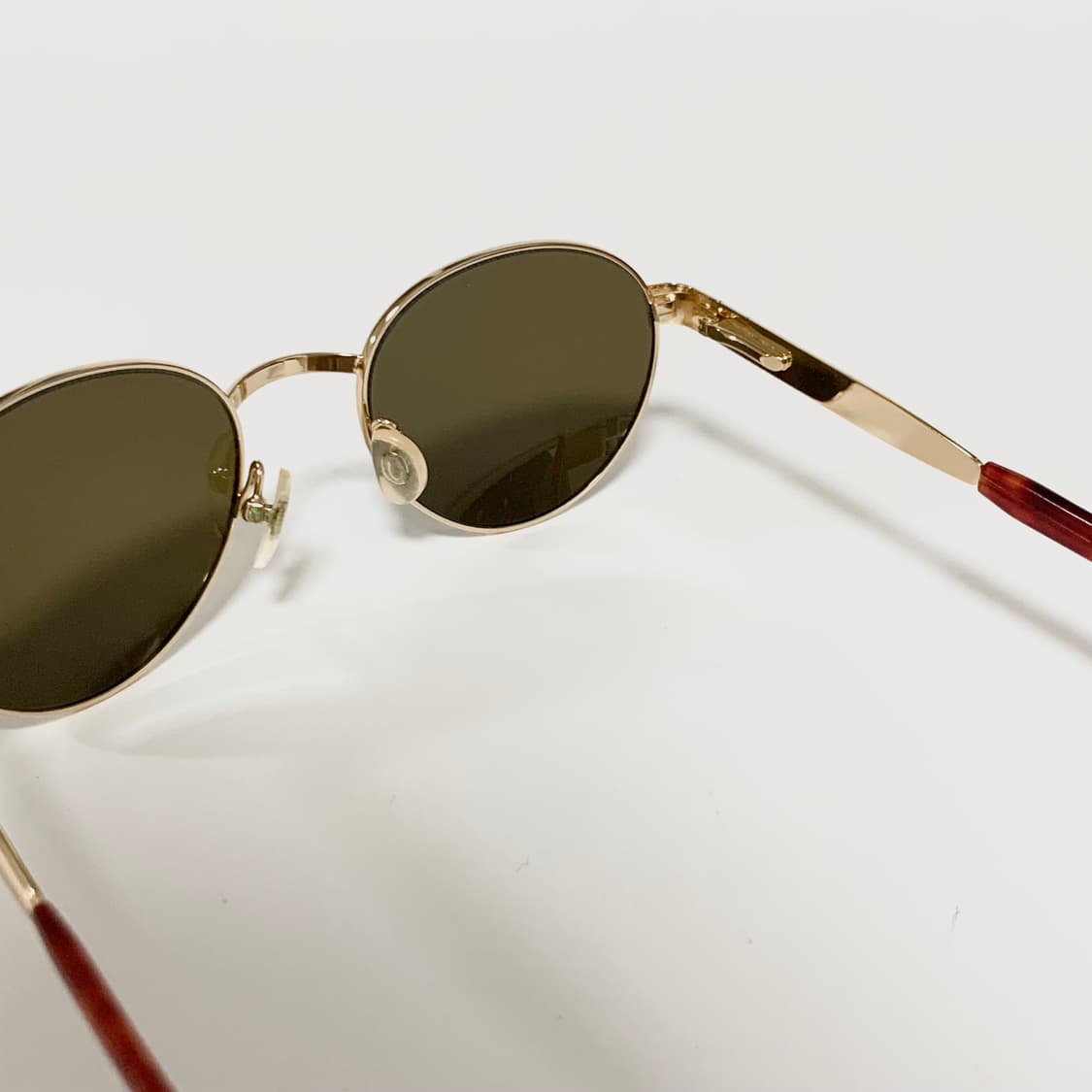 991 Y2K 빈티지 3컬러 골드메탈 원형 선글라스 데드스탁 픽키안경 상품이미지7