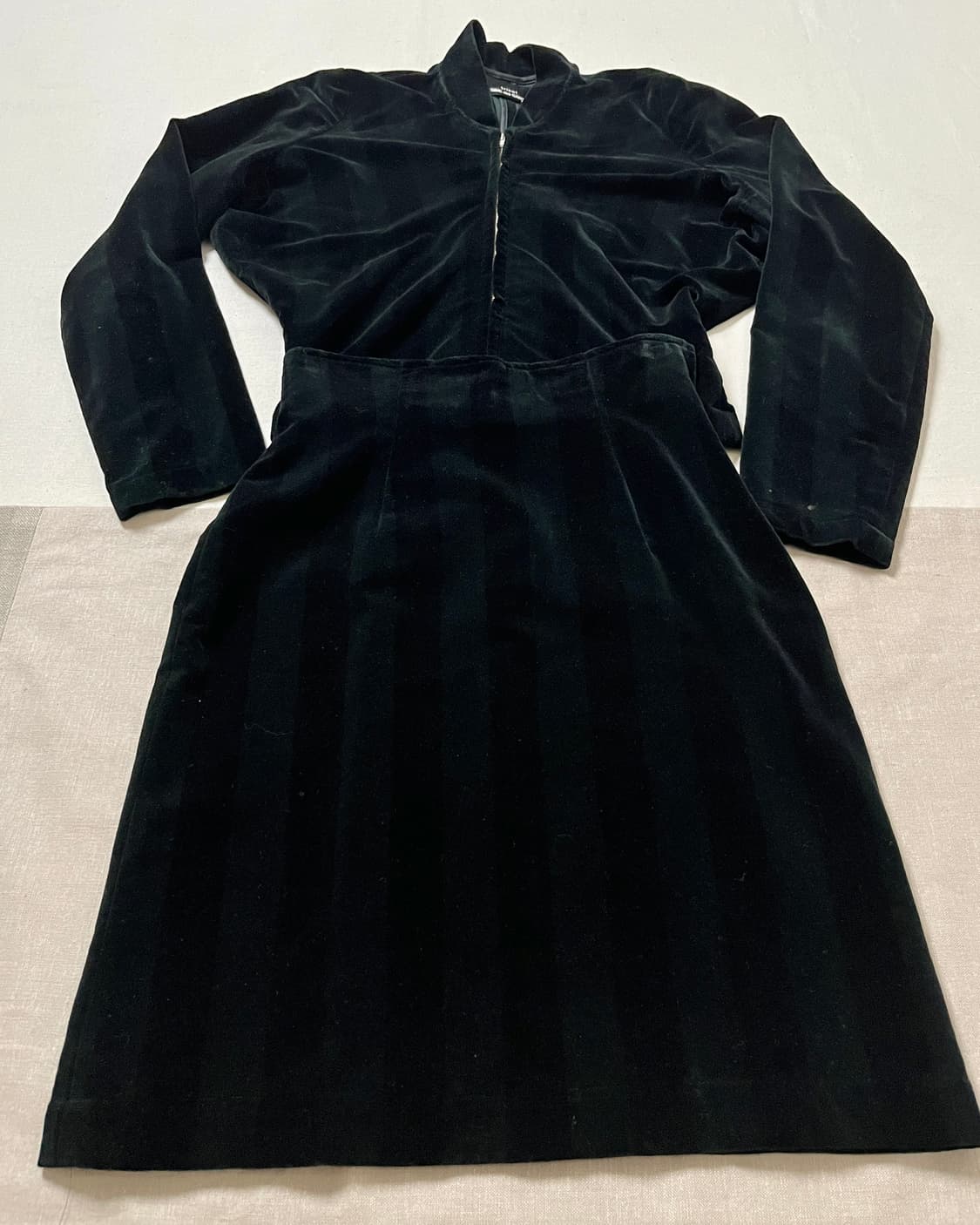 90s 꼼데가르송 벨벳 스트라이프 셋업 comme des garcons 상품이미지4