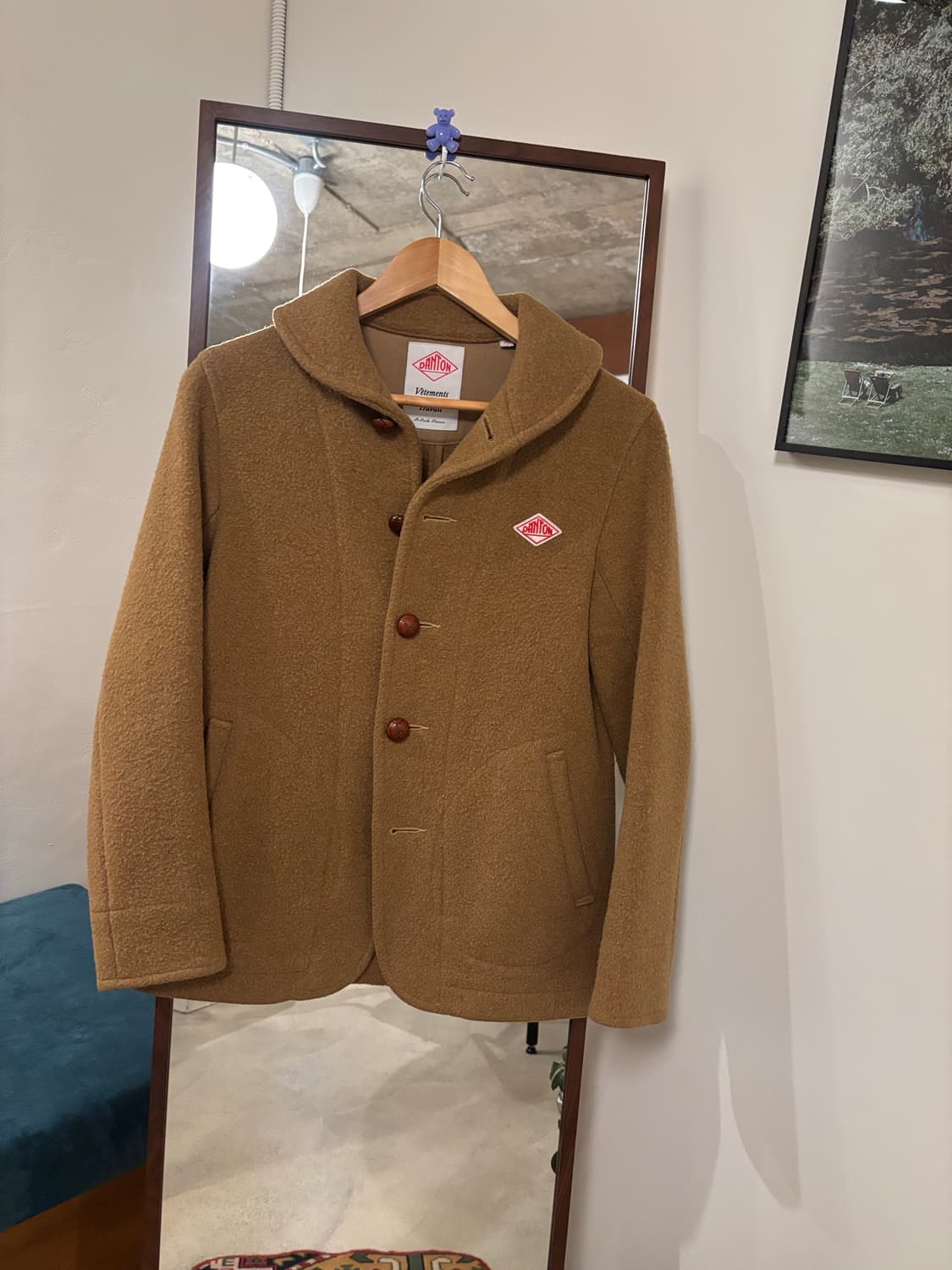 DANTON 단톤 브라운 모직 자켓 상품이미지2