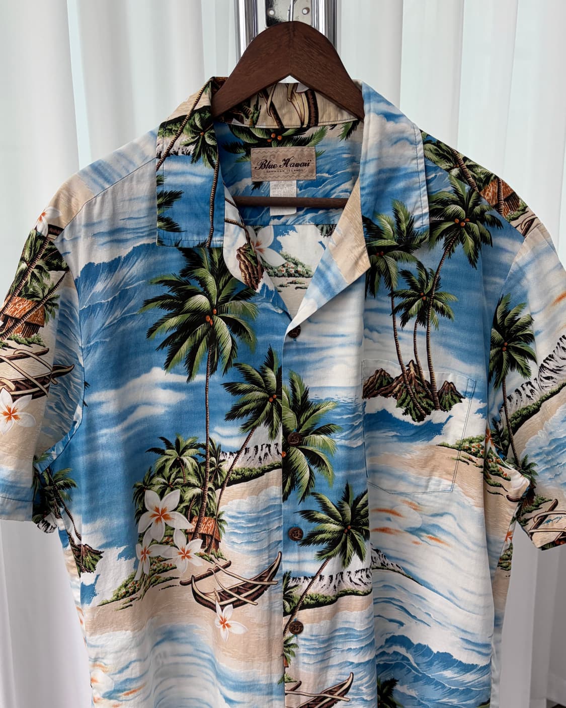 [XL]Blue Hawaii USA 하와이안 셔츠 상품이미지3