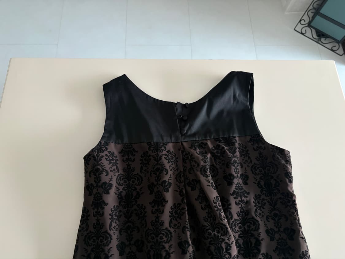 damask flare mini dress 상품이미지3