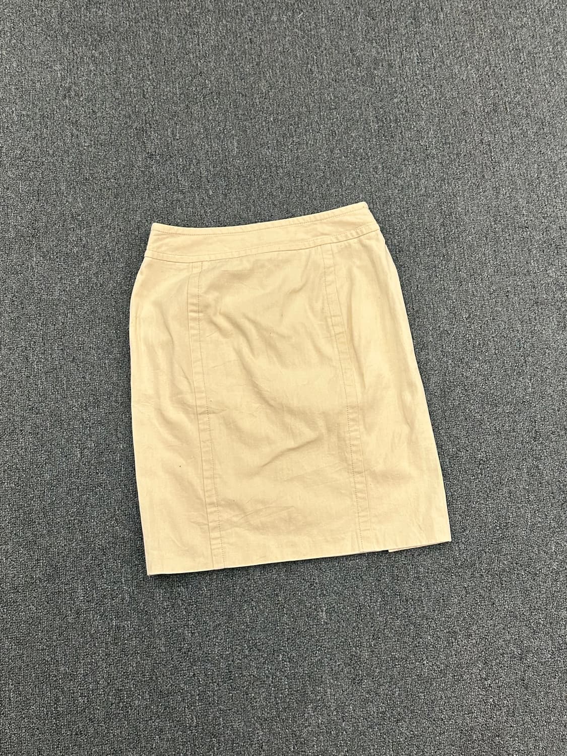 38)버버리 블루라벨 베이지 코튼 포켓 스커트 상품이미지5