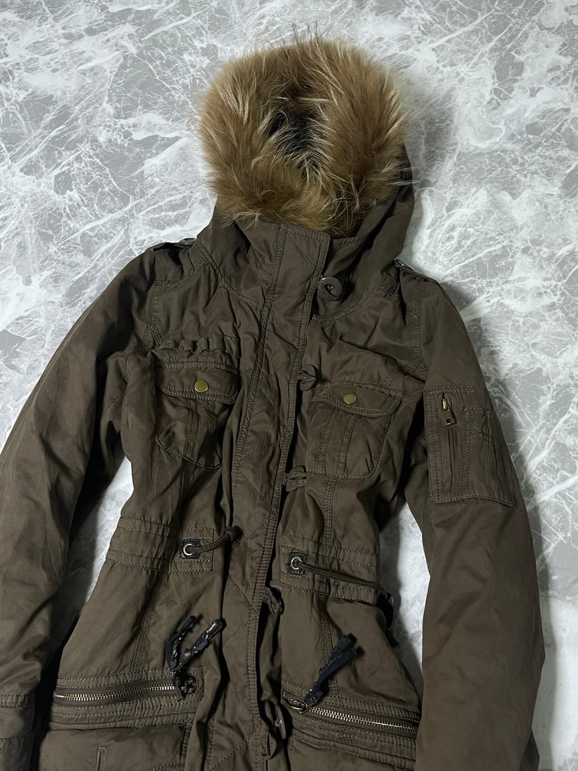 dosch y2k fur jacket 상품이미지2