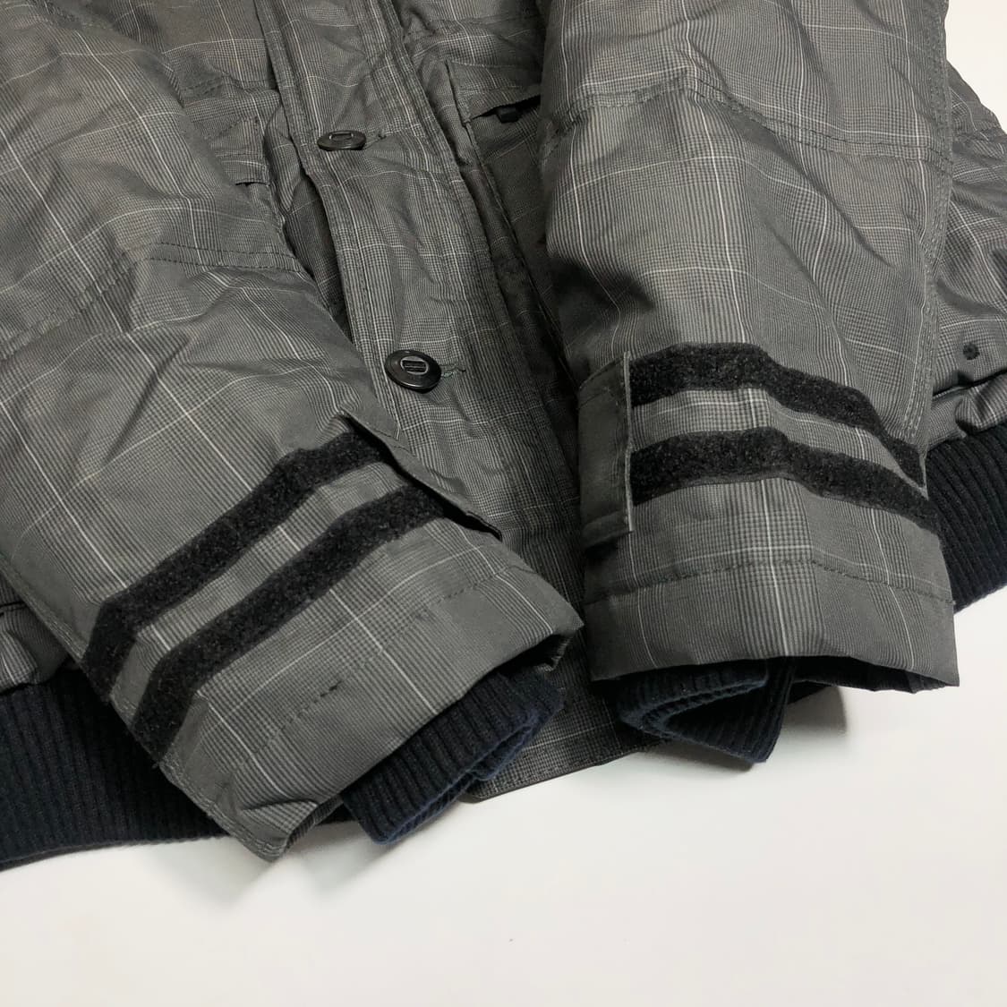 풀앤베어 체크 패딩 점퍼 L 상품이미지7