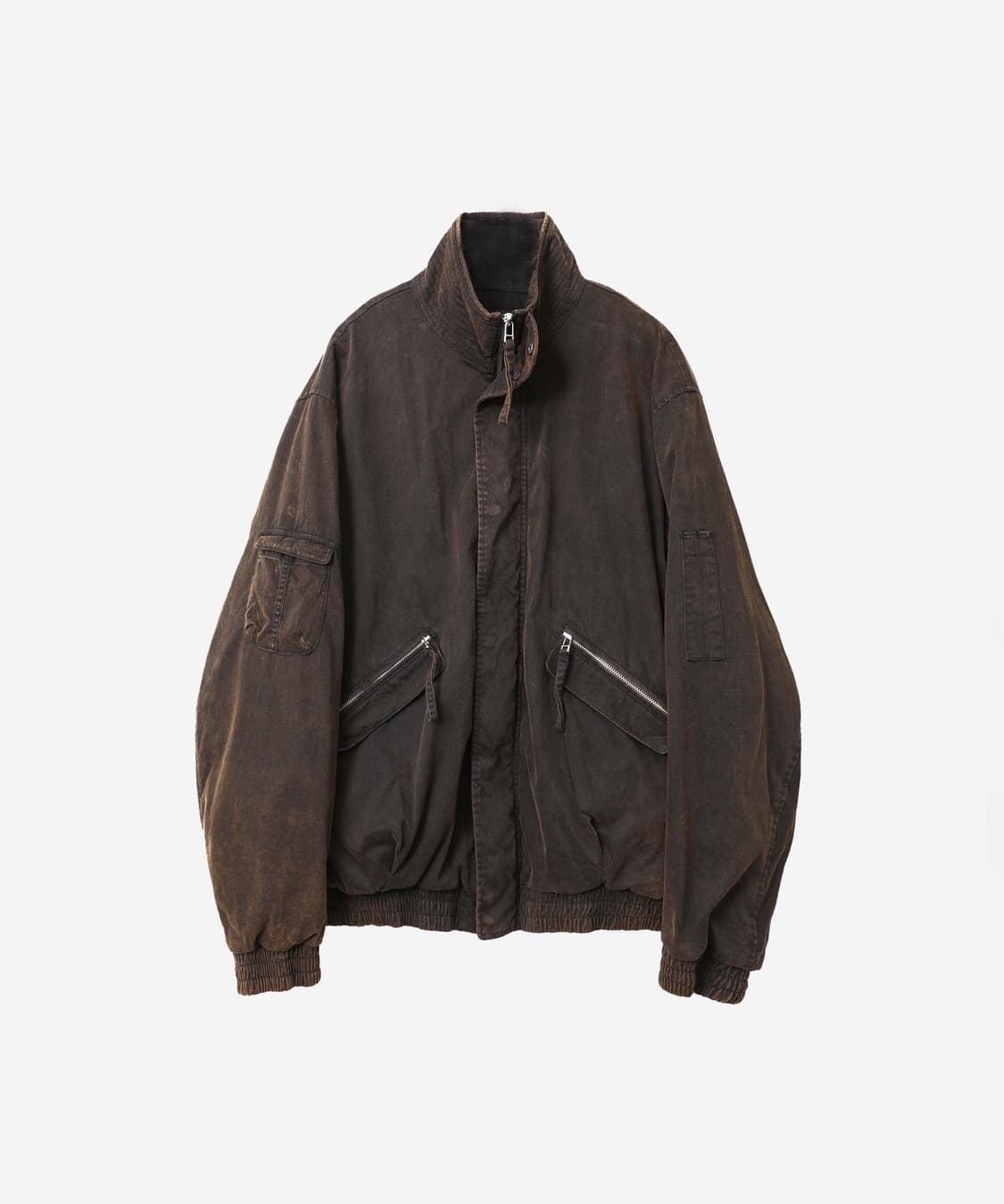 999휴머니티 어드벤처 블리치드 봄버 자켓 3사이즈 상품이미지1