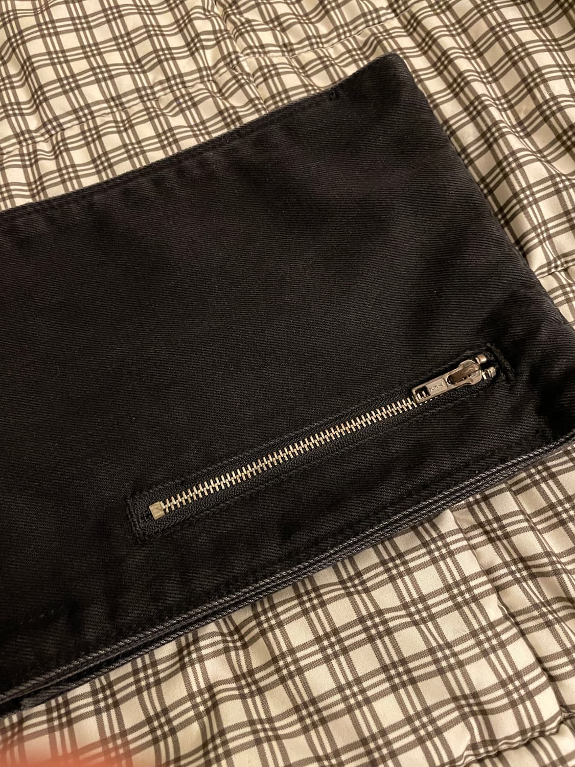 플라스틱프로덕트 MPa DENIM MUFFLER (BLACK) 머플러 상품이미지5