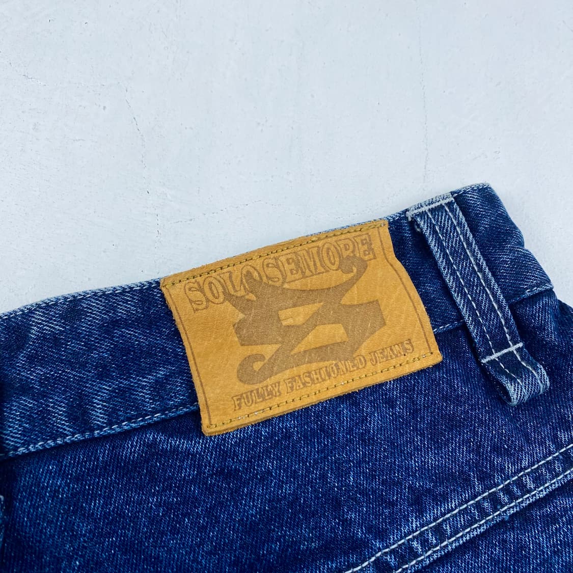 90s Solo Semore Vintage Y2K HipHop denim 상품이미지8