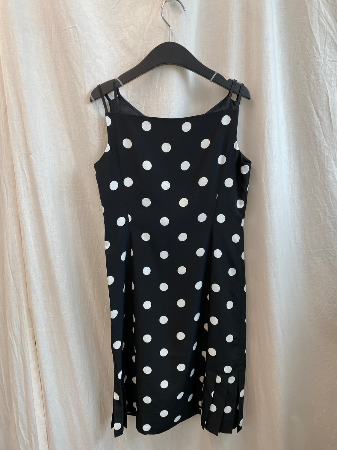 도트 슬림 원피스(S) 상품이미지3