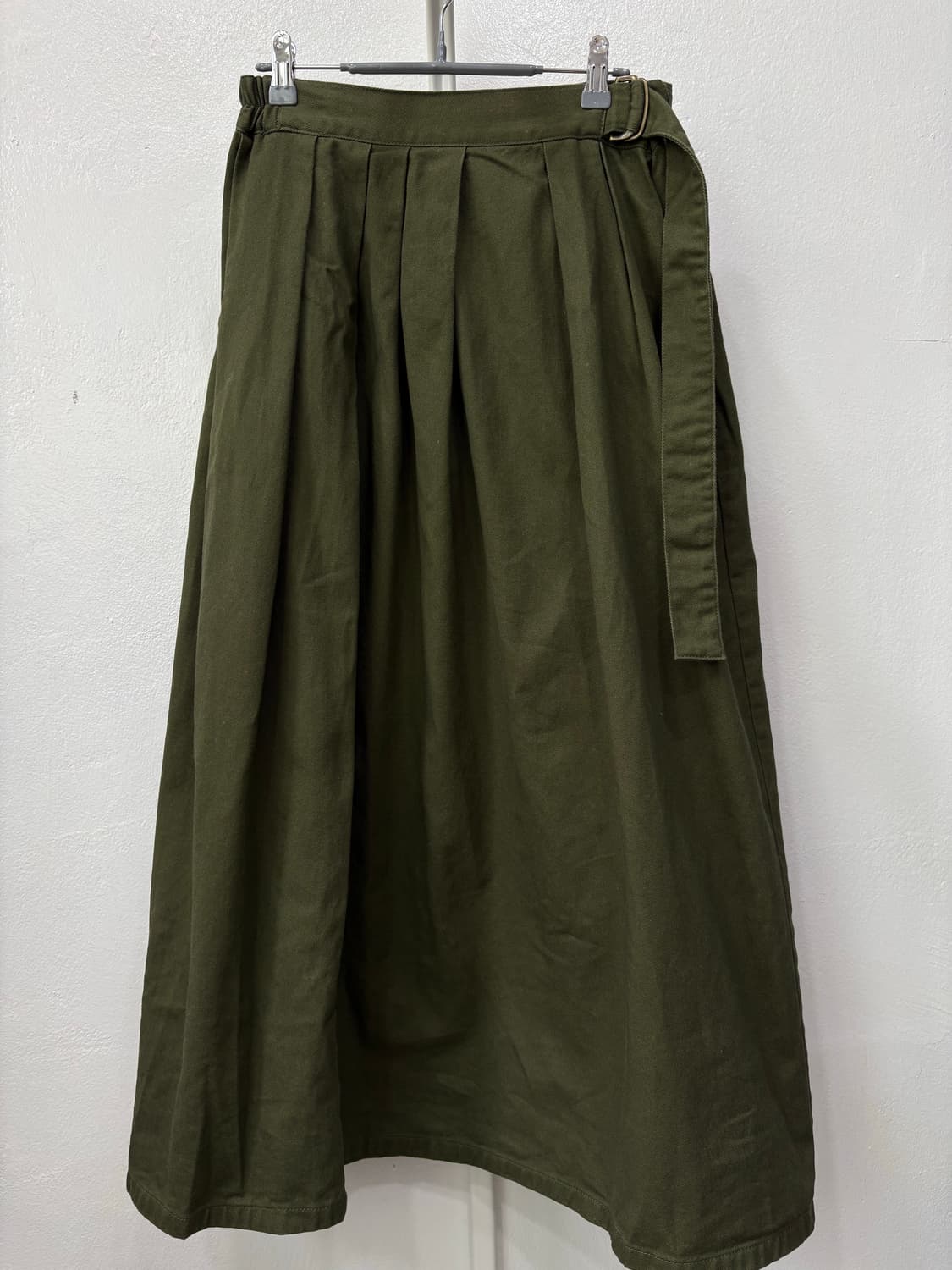 니코앤드 벨티드 카키 맥시 스커트 상품이미지6