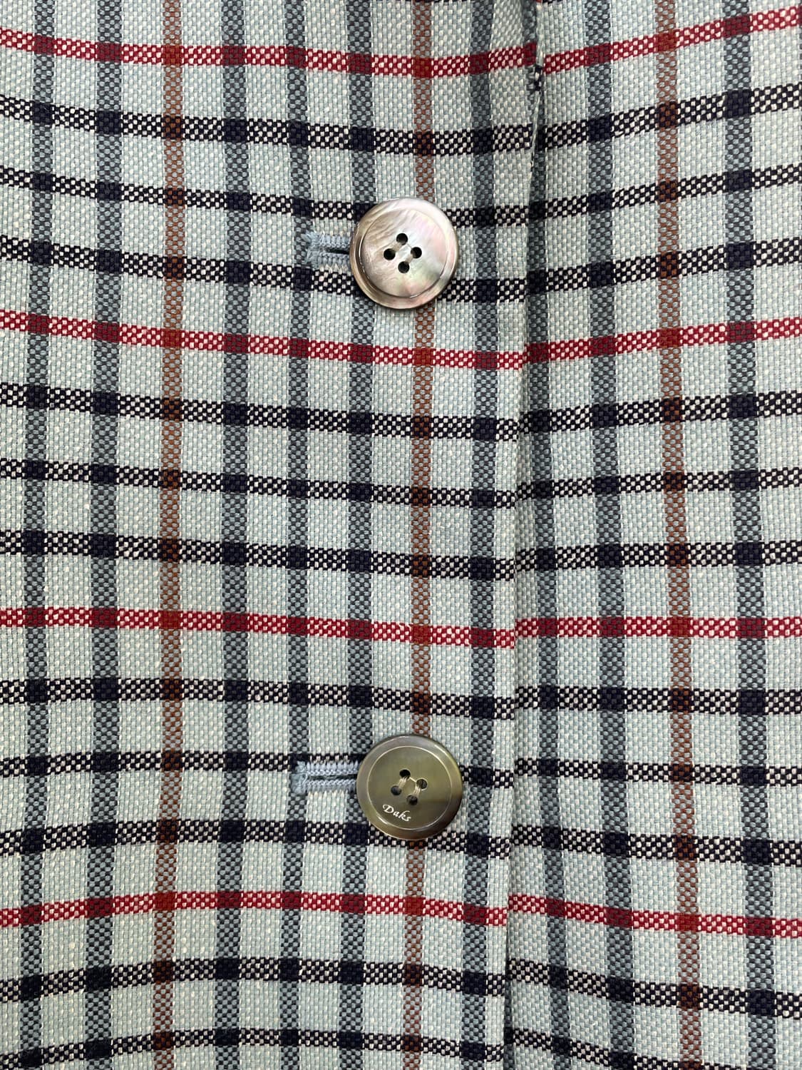 닥스 DAKS 체크 블레이저 자켓 상품이미지2