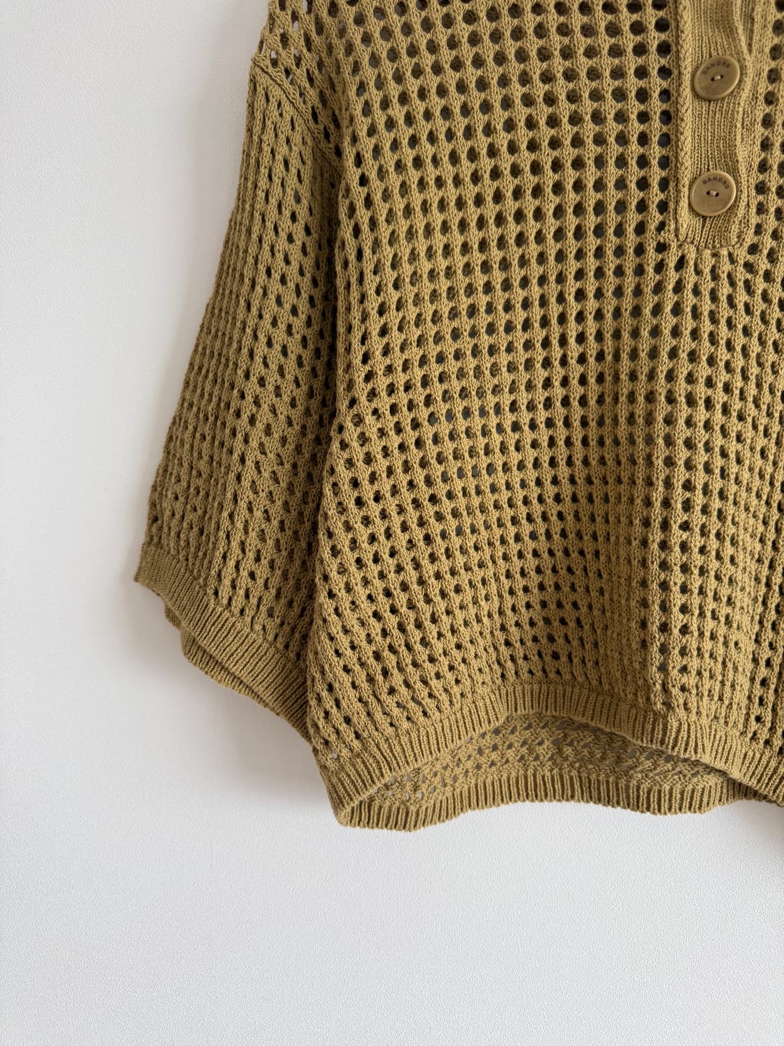 산드로(SANDRO) 리조트 코튼 니트(ITALY) 상품이미지3