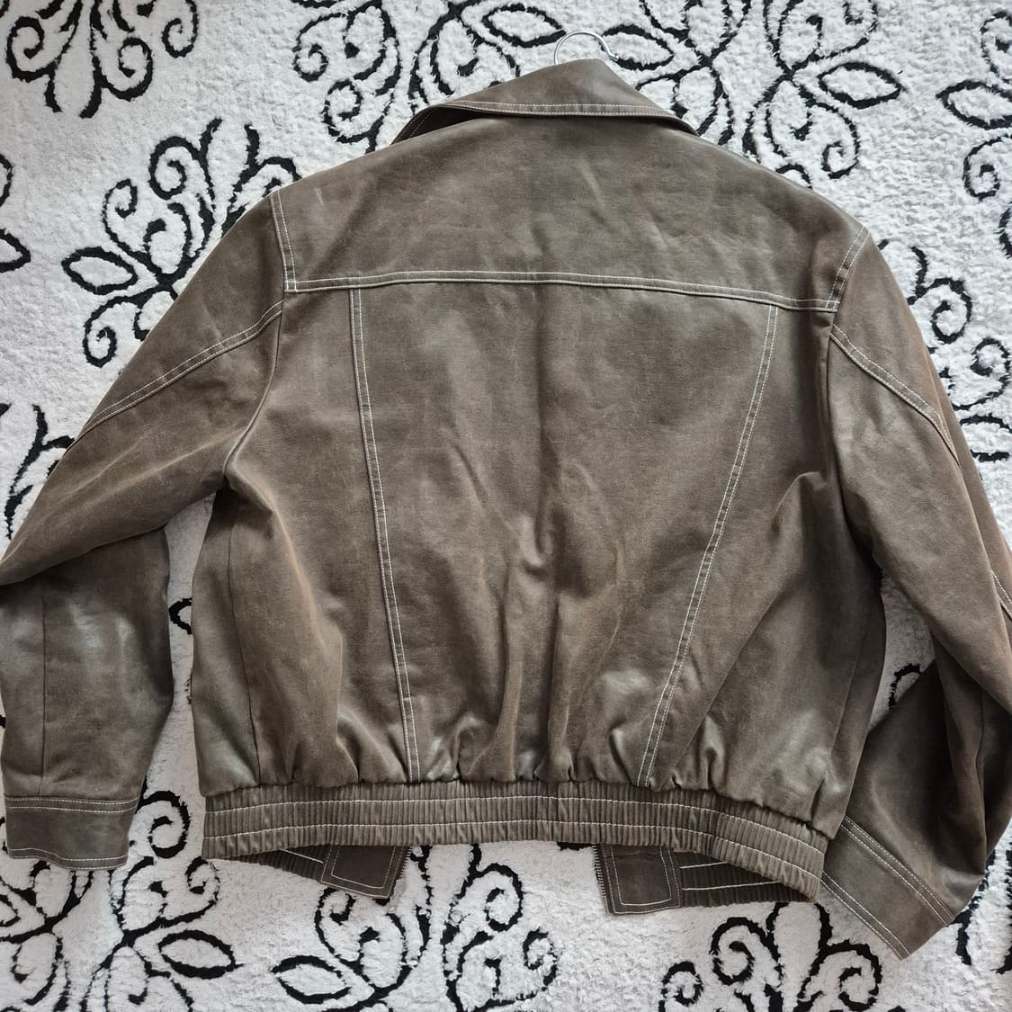 아르반 피스 크랙 스웨이드 자켓 상품이미지2