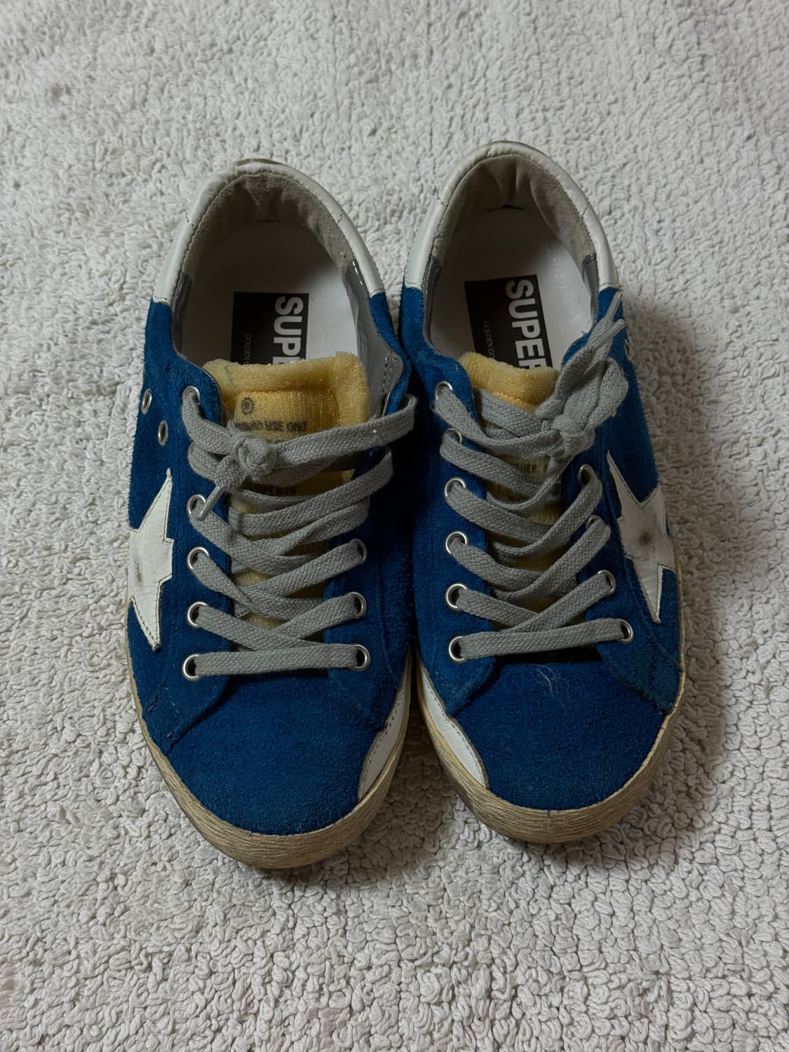 골든구스 golden goose 블루 스니커즈 상품이미지1