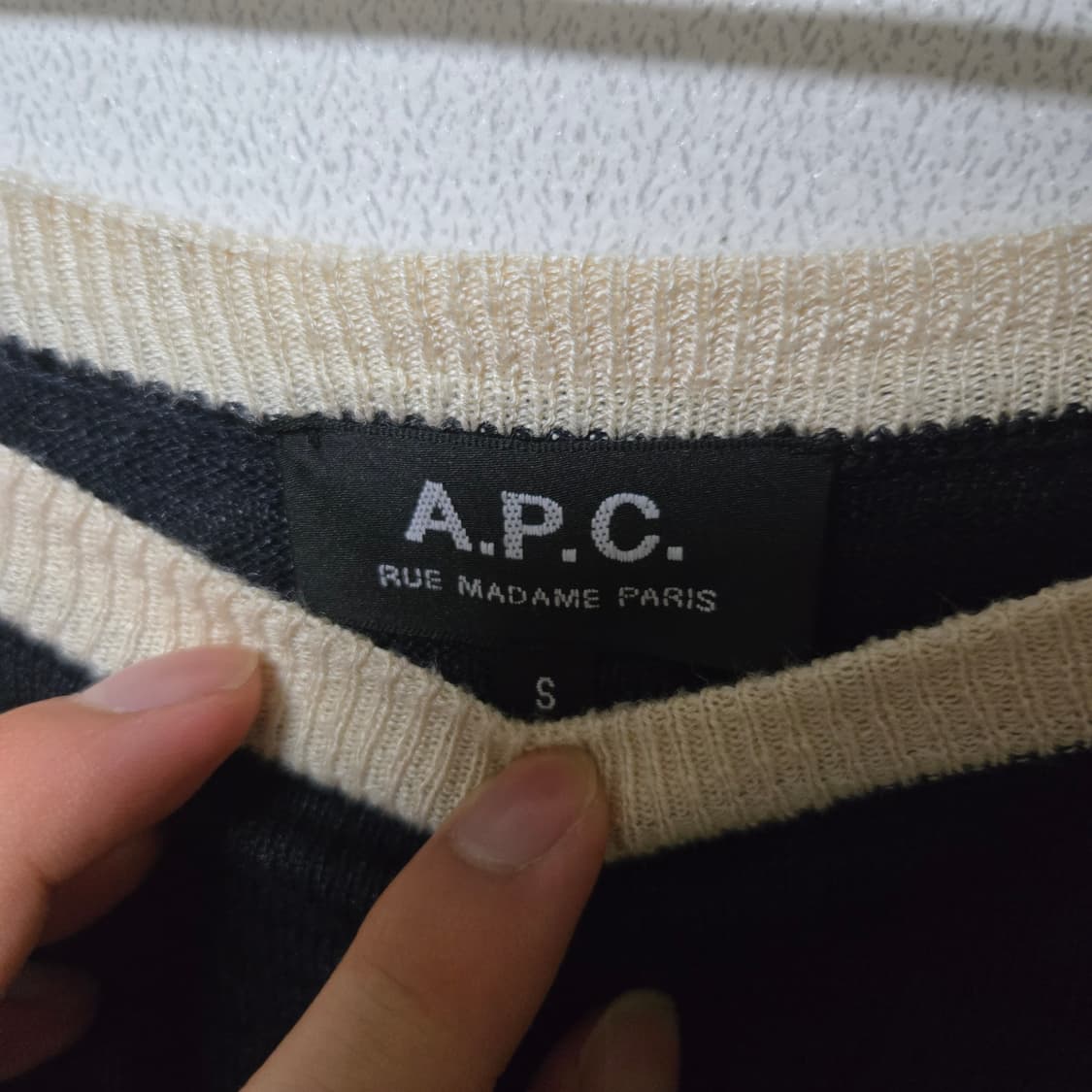 아페쎄 실크 니트 원피스 상품이미지4