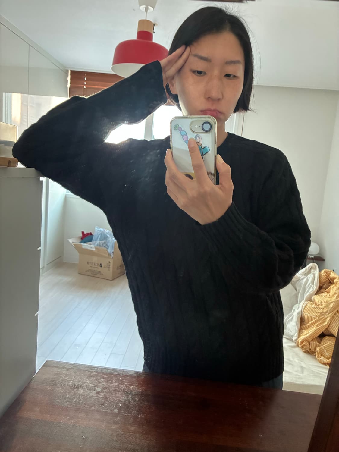 빔즈 플러스 울 니트 여자미디엄 / 남자 스몰 상품이미지1