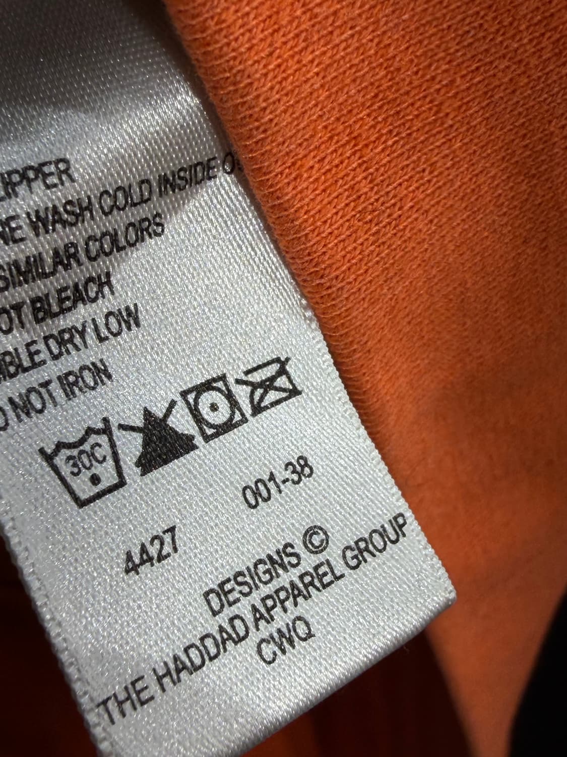 할리데이비슨 오렌지 카모 후드 집업 os 상품이미지9