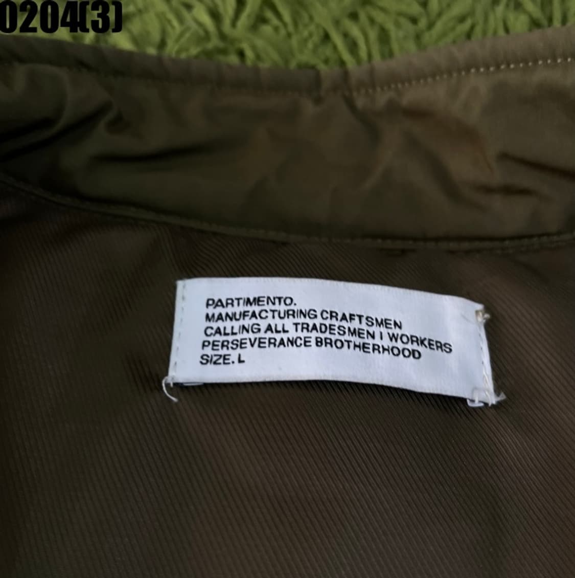 파르티멘토 점퍼 자켓 상품이미지3