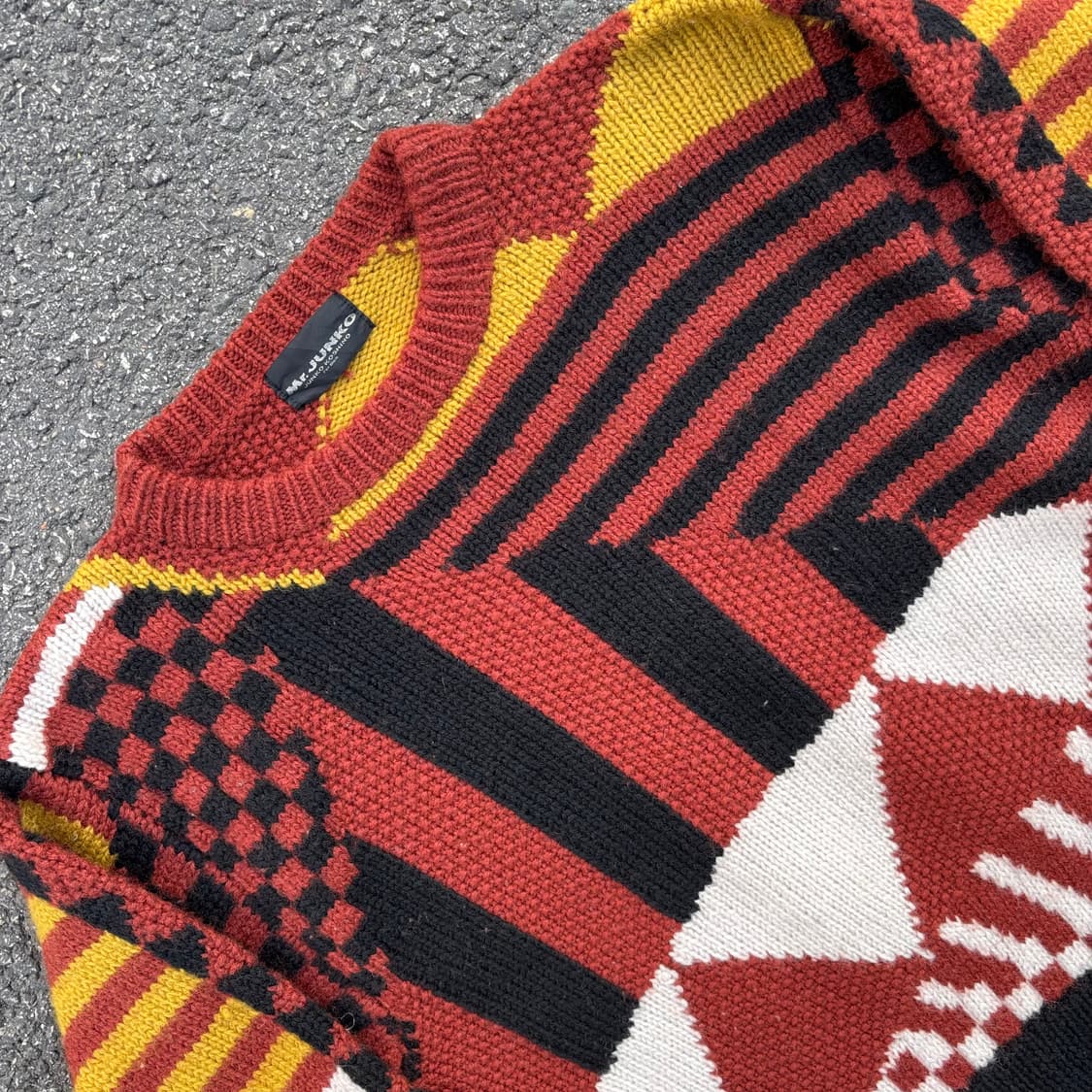 올드 미스터 준코 바이 준코 코시노 헤비울 스웨터 상품이미지4