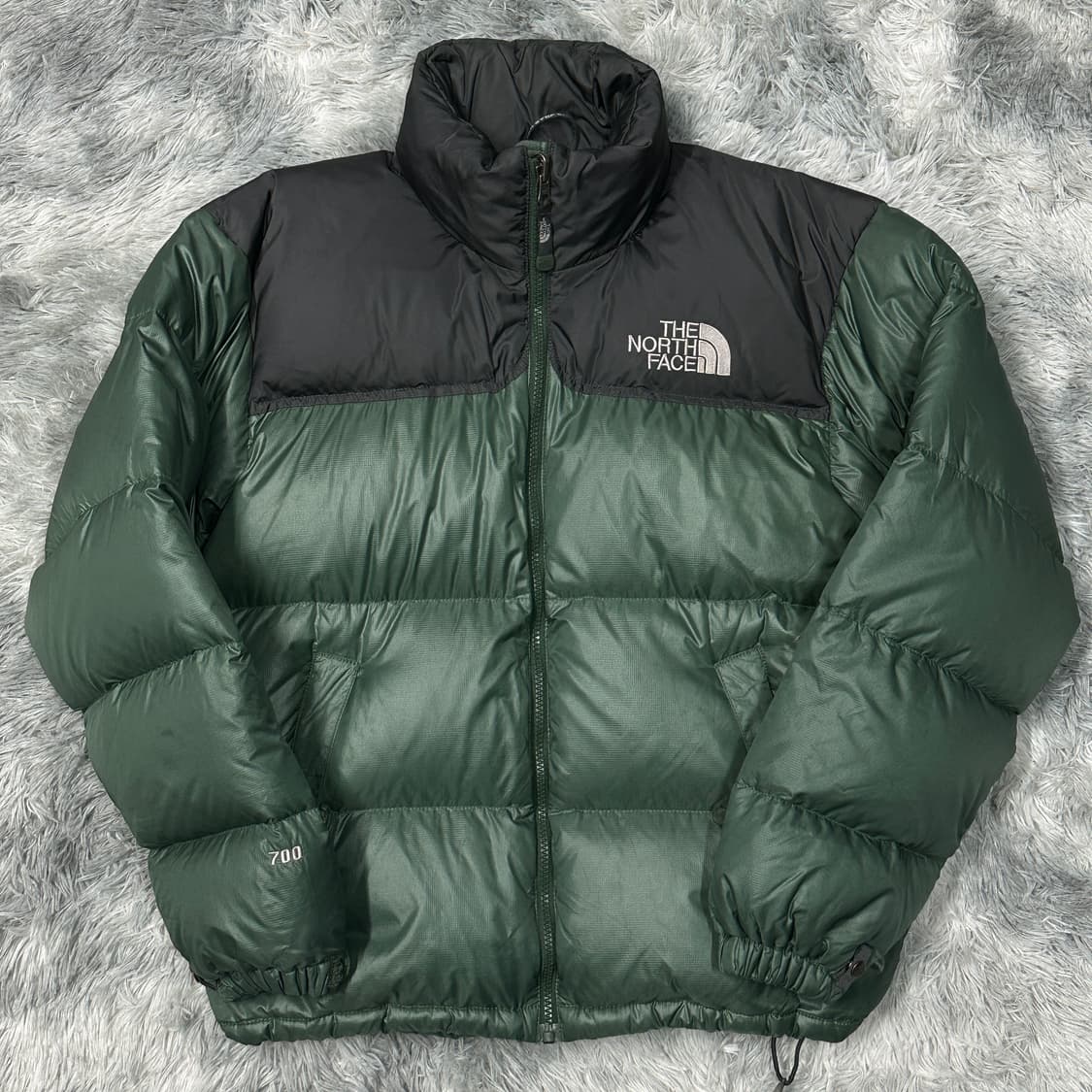 노스페이스 700 눕시 그린 숏패딩  상품이미지1