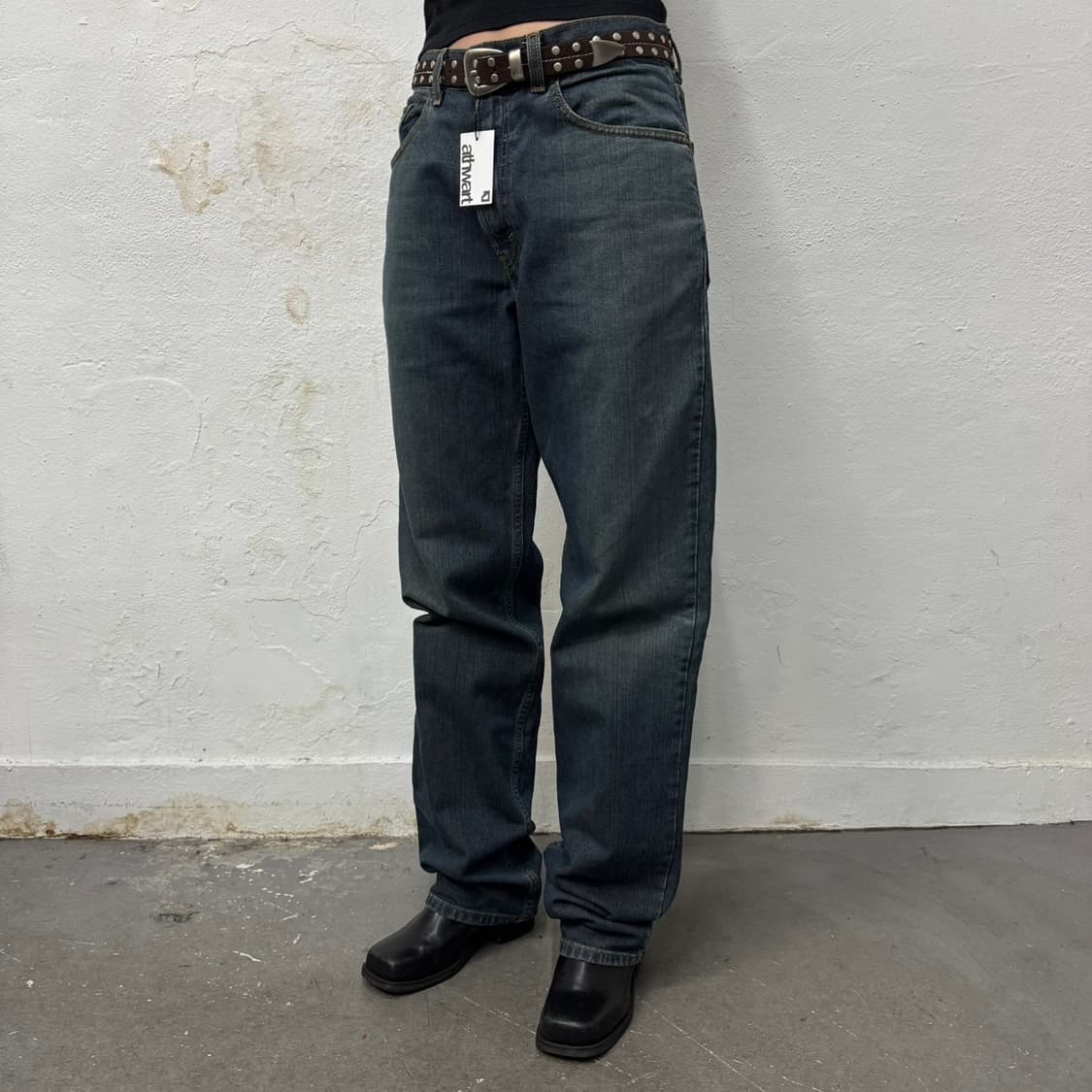 리바이스 550 Mexico factory 워시드 데님 스트레이트 팬츠 상품이미지1