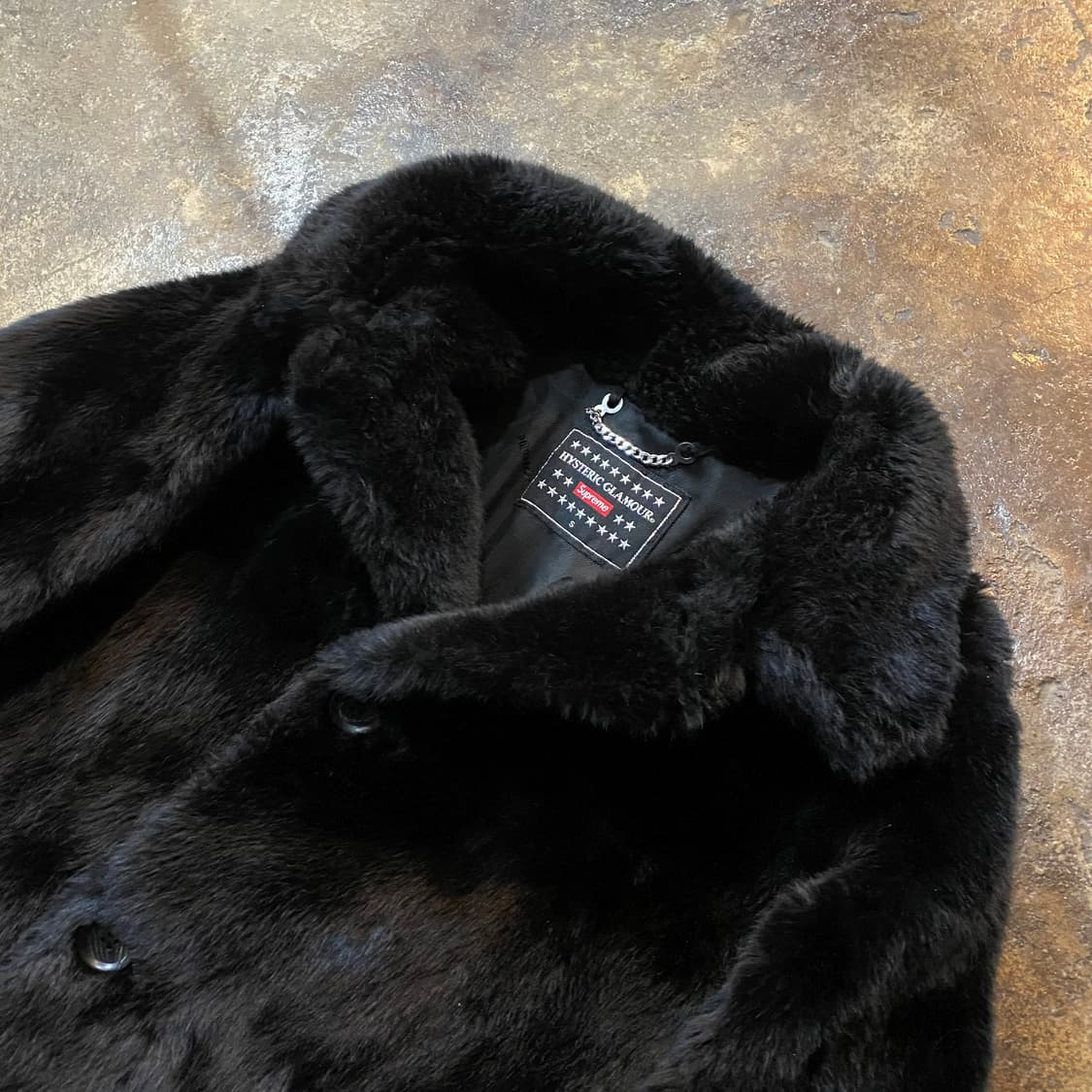 (S) 슈프림 x 히스테릭 글래머 퍼 코트 상품이미지3