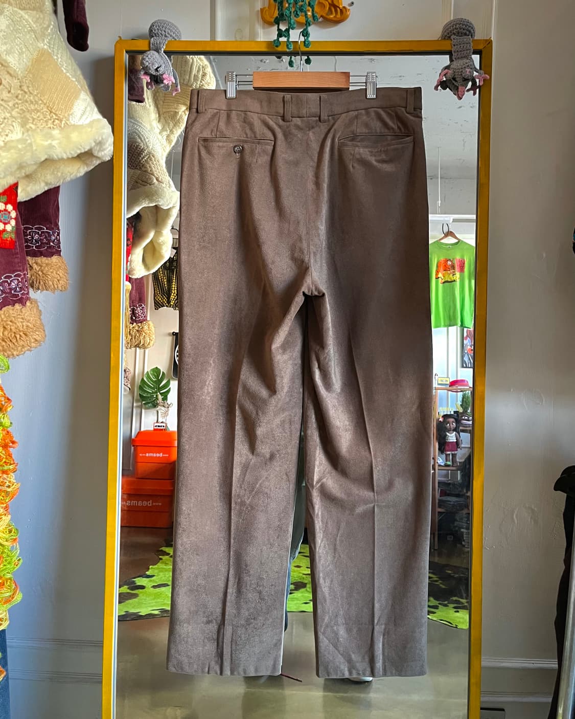 Japanese Peach Skin Suede Wide Trouser 상품이미지8