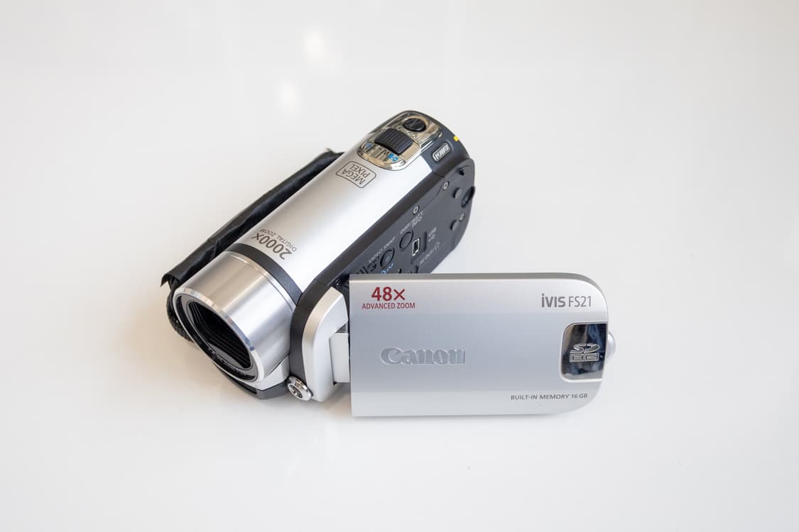 Canon Ivis FS21 / 빈티지 디지털 캠코더  상품이미지1