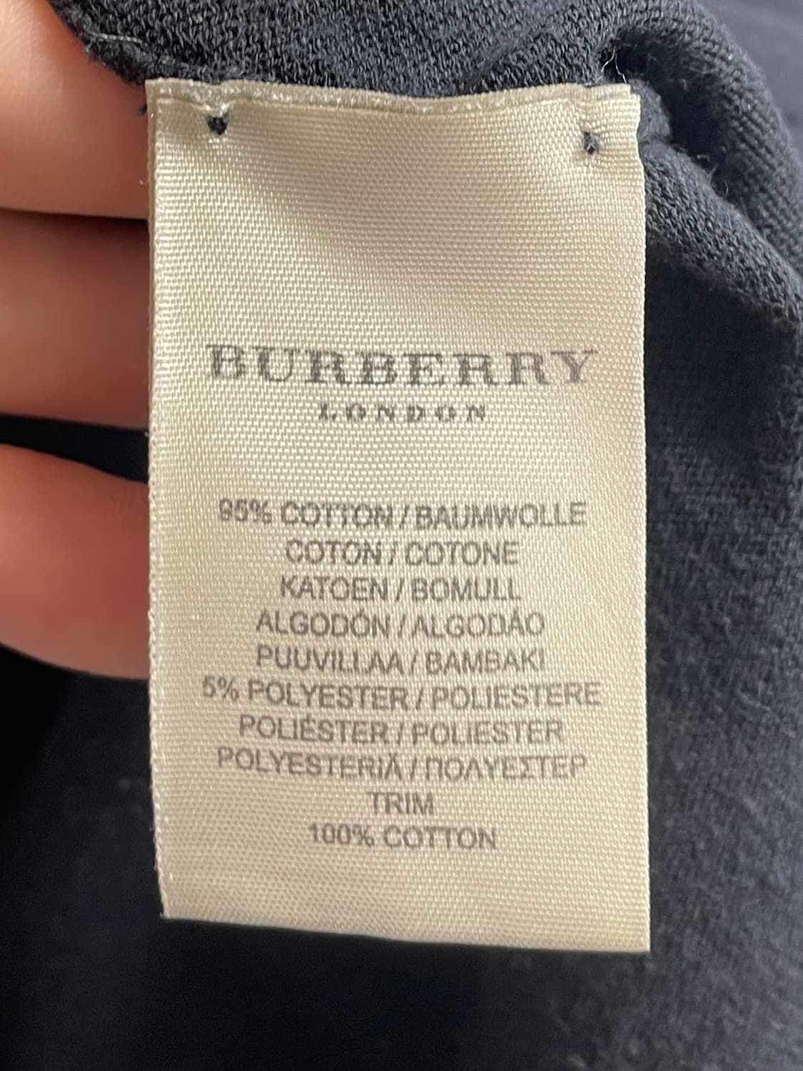 버버리 노바체크 니트집업 (on.262) 상품이미지8