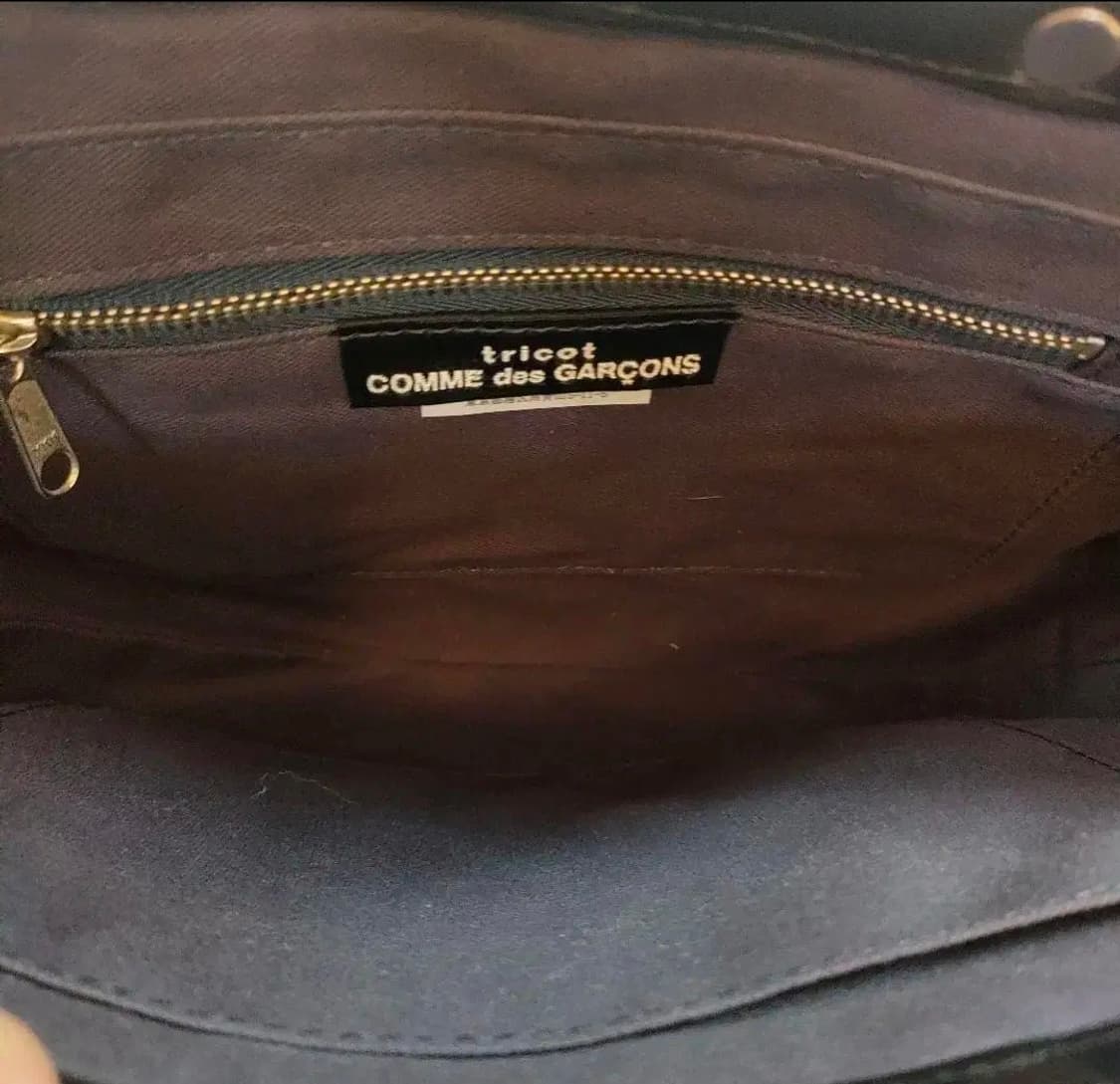 꼼데가르송 트리콧 핸드백 상품이미지7