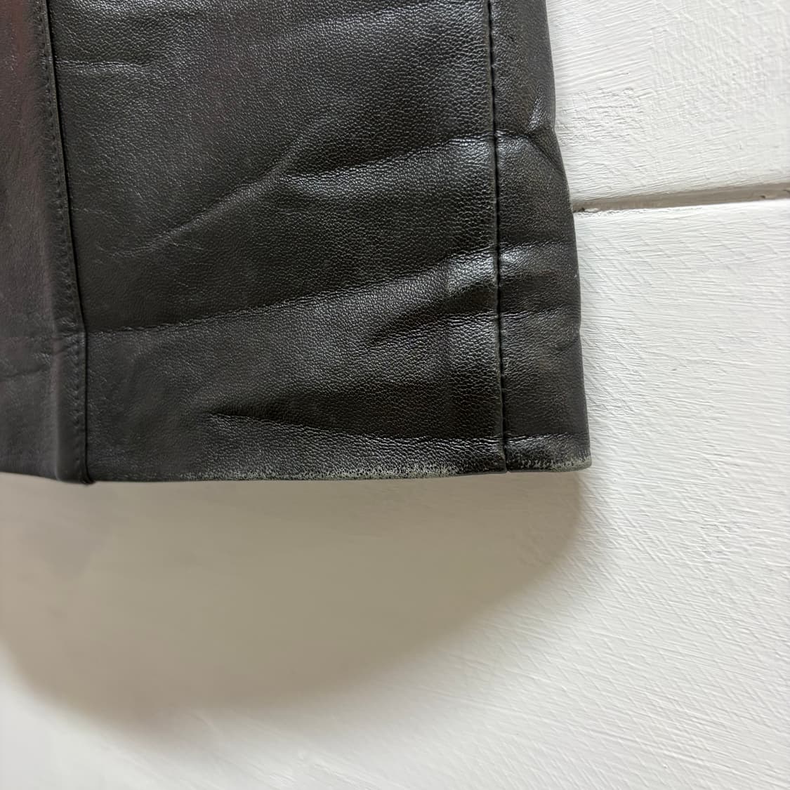 양가죽 램스킨 미디 스커트 JPN 상품이미지2