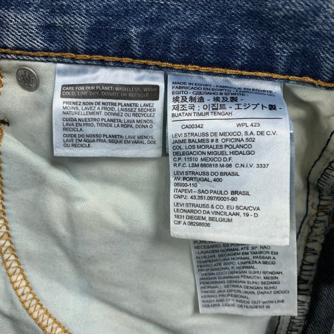 30인치 리바이스 569 데님 버뮤다 팬츠 청반바지 상품이미지5