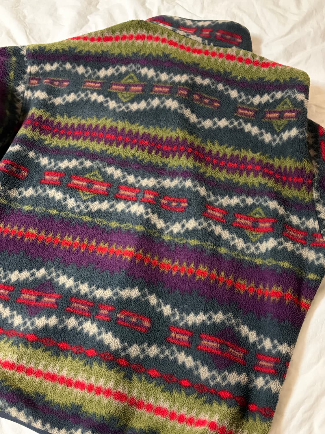 1994 파타고니아 신칠라 아즈텍 블랙베리 새커거위아, USA, L 상품이미지9