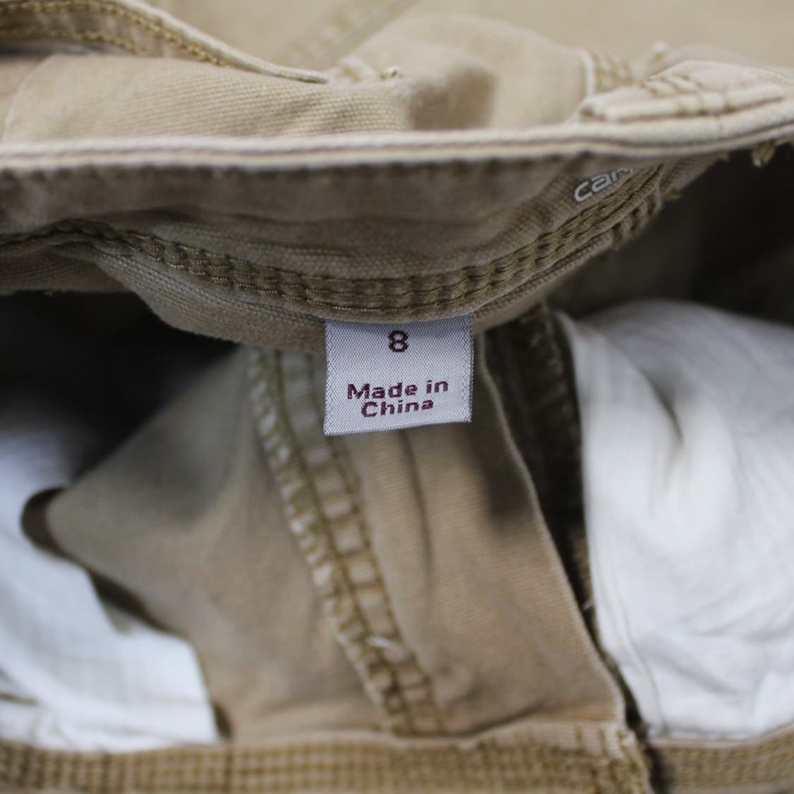 Carhartt 칼하트 베이지 워크 팬츠 상품이미지3