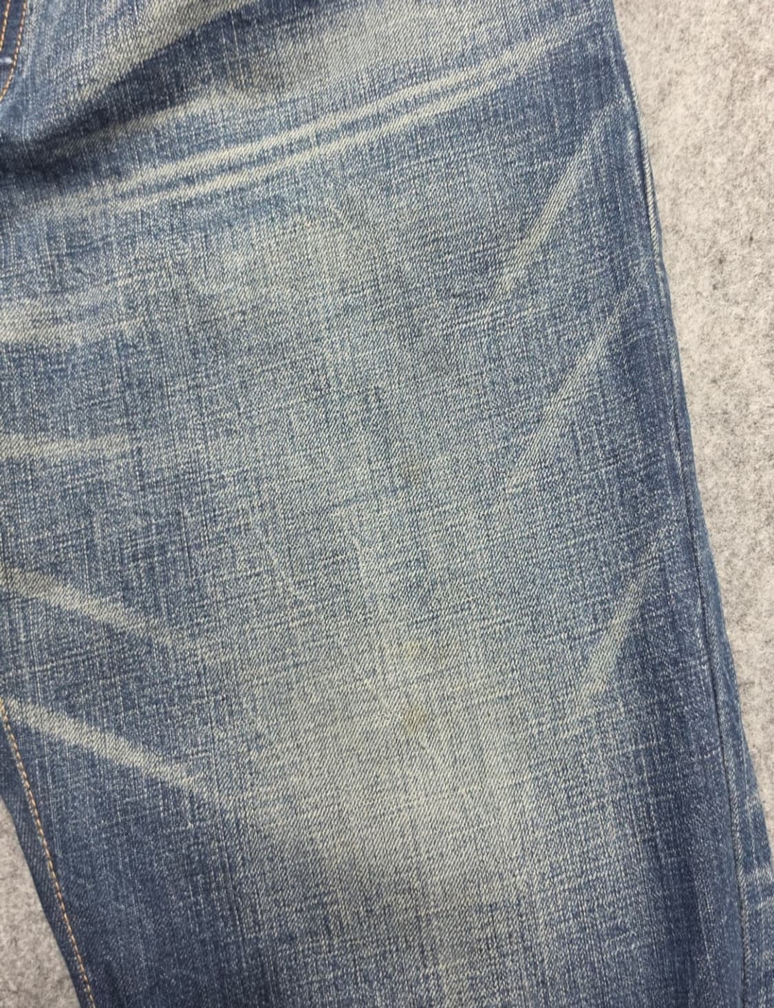 리바이스 501 워싱 데미지 데님 팬츠 34x33 상품이미지5