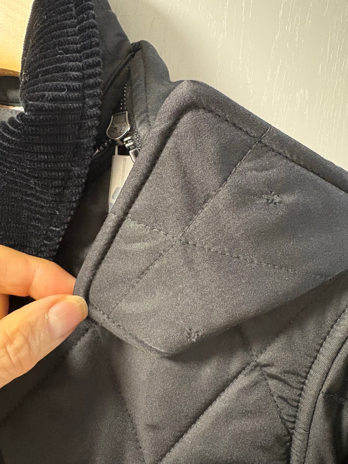 버버리데레햄여성롱퀼팅자켓 상품이미지9