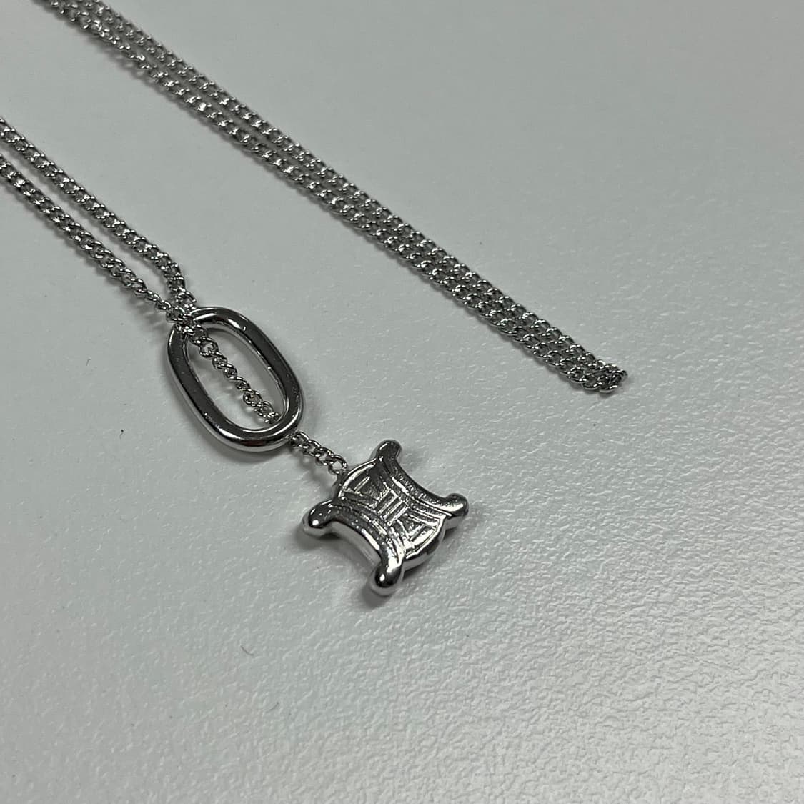 셀린느 트리오페 드롭 목걸이 상품이미지7