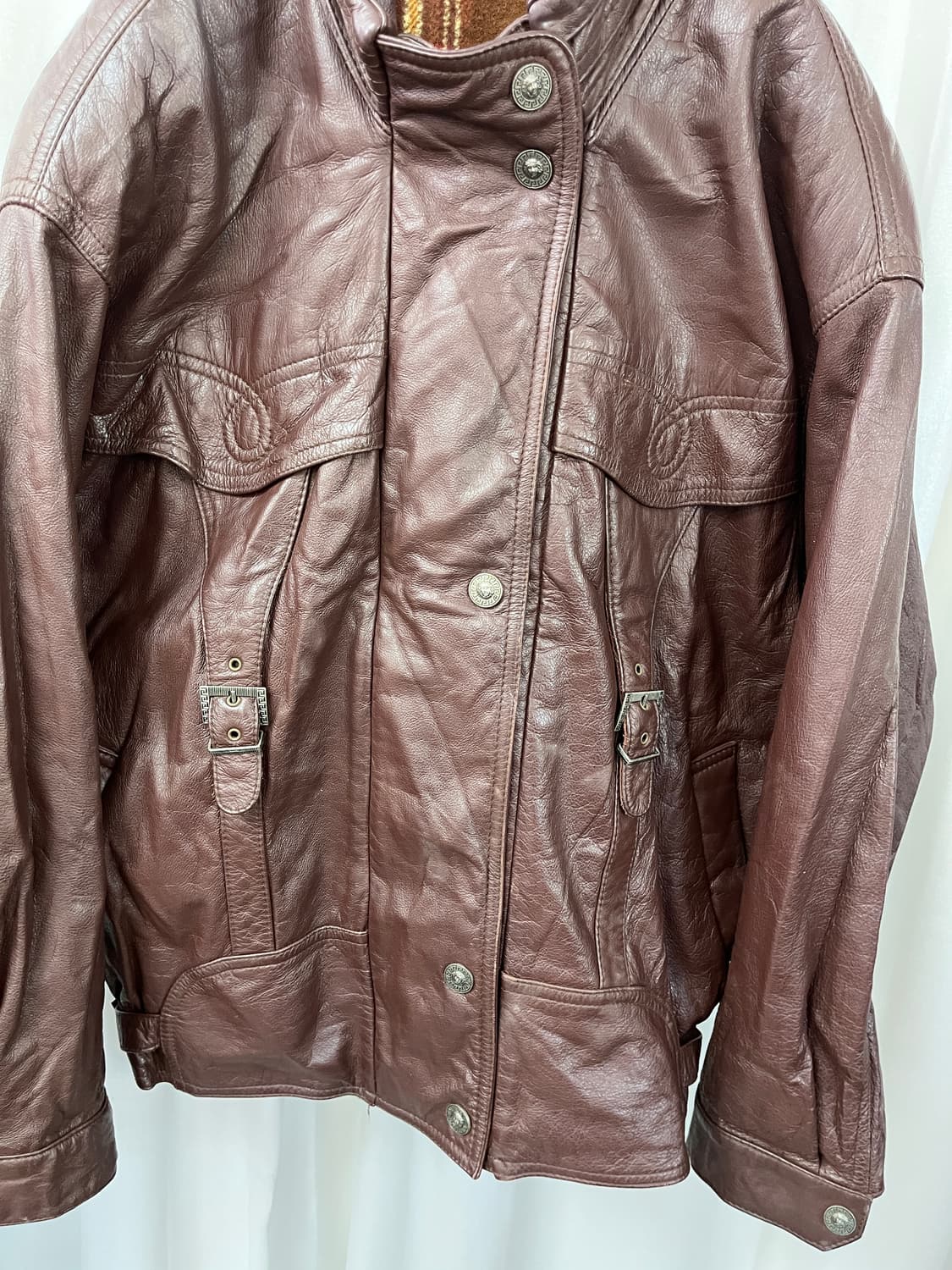 vintage leather jacket  상품이미지2