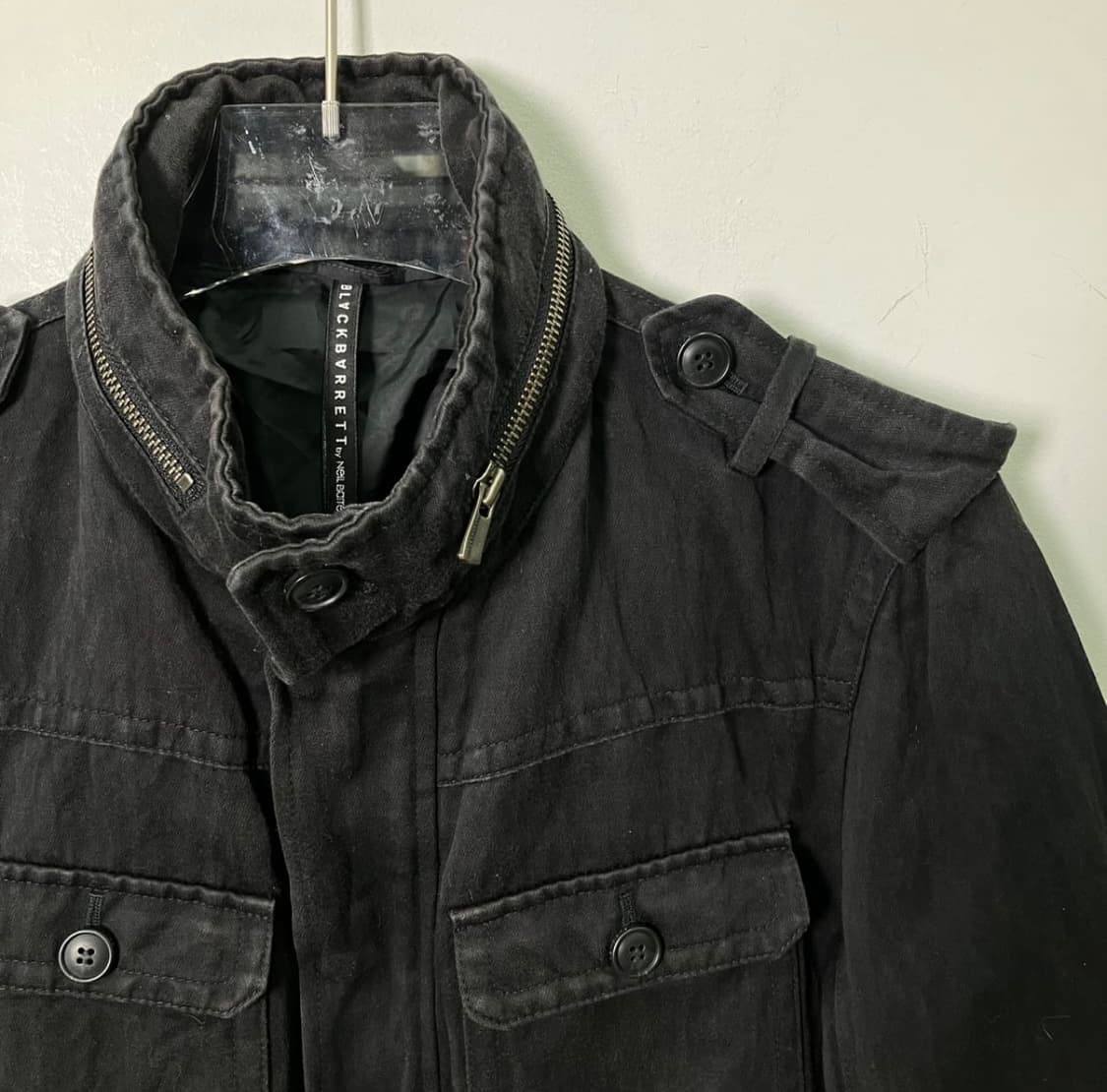 닐바렛 블랙 M-65 필드 자켓 상품이미지4