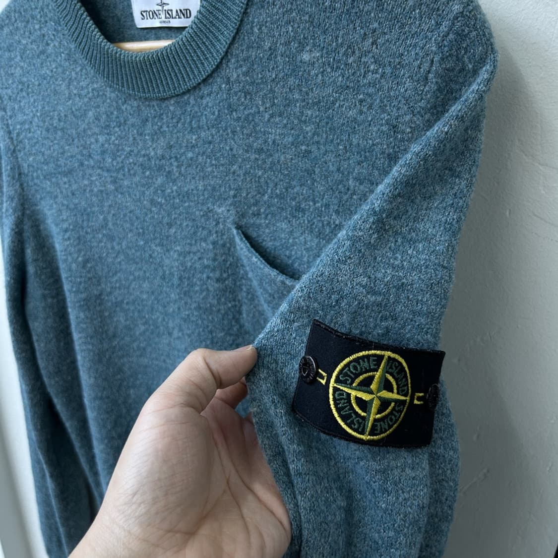 15711 - 스톤아일랜드 와펜 울 니트 (50%) 상품이미지3