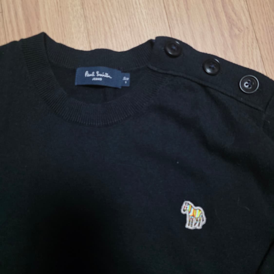 s) 폴스미스 지브라 패치 니트 상품이미지2