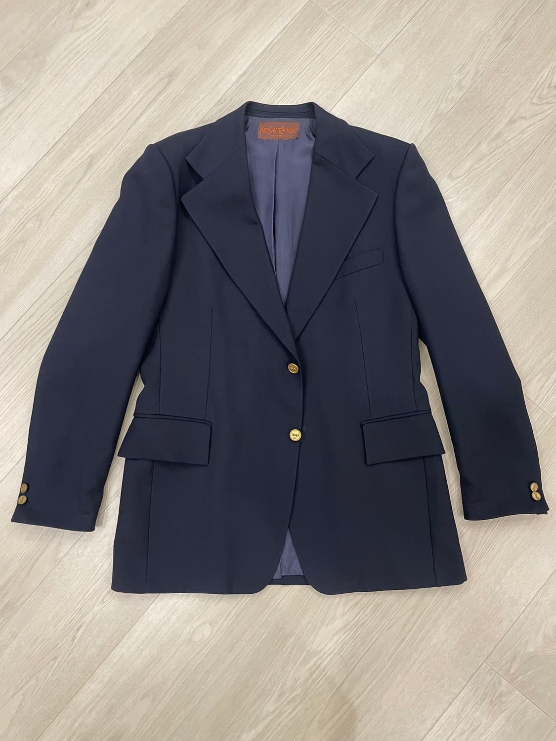 입생로랑 네이비 블레이저 L 상품이미지1