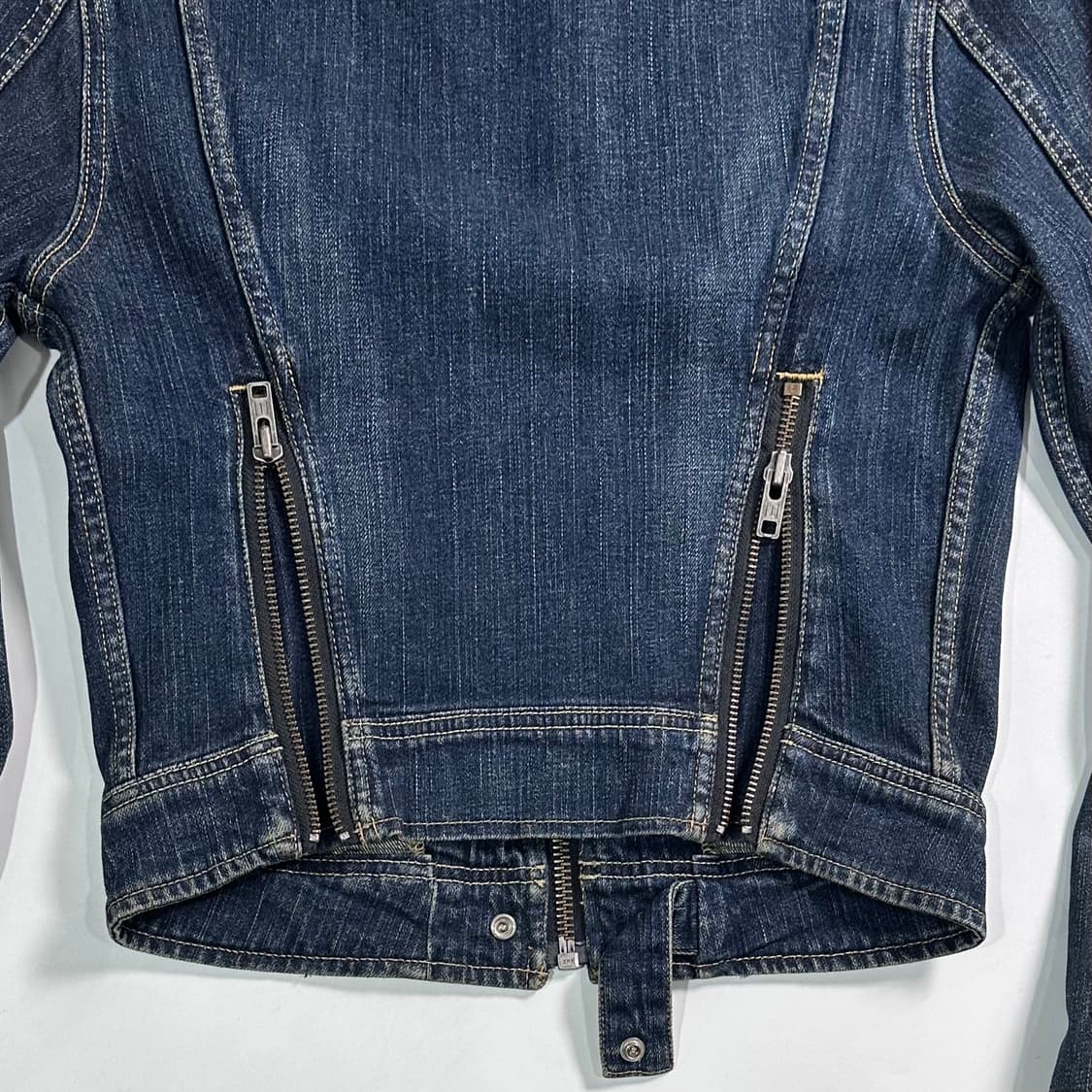 리바이스 우먼스 지퍼디테일 데님 자켓  상품이미지6