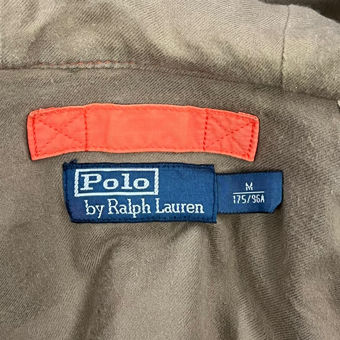 [정품/M] 폴로 랄프로렌 오렌지색 후드 야상 점퍼 b17 상품이미지6