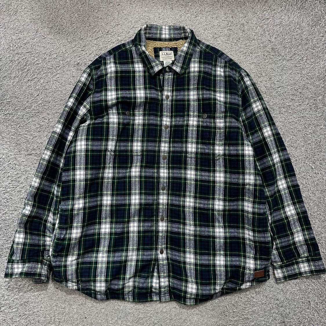 [105-110] 엘엘빈 셔츠자켓(안감양털) 상품이미지2