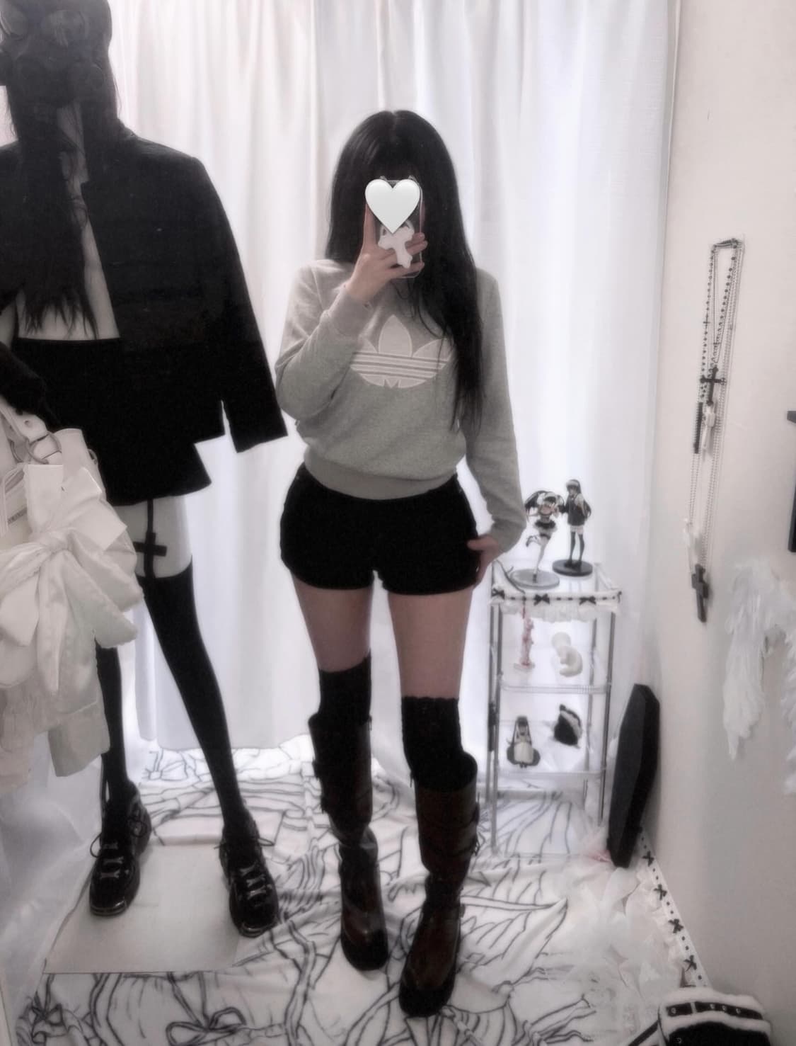 아디다스 멜란지 맨투맨 상품이미지3